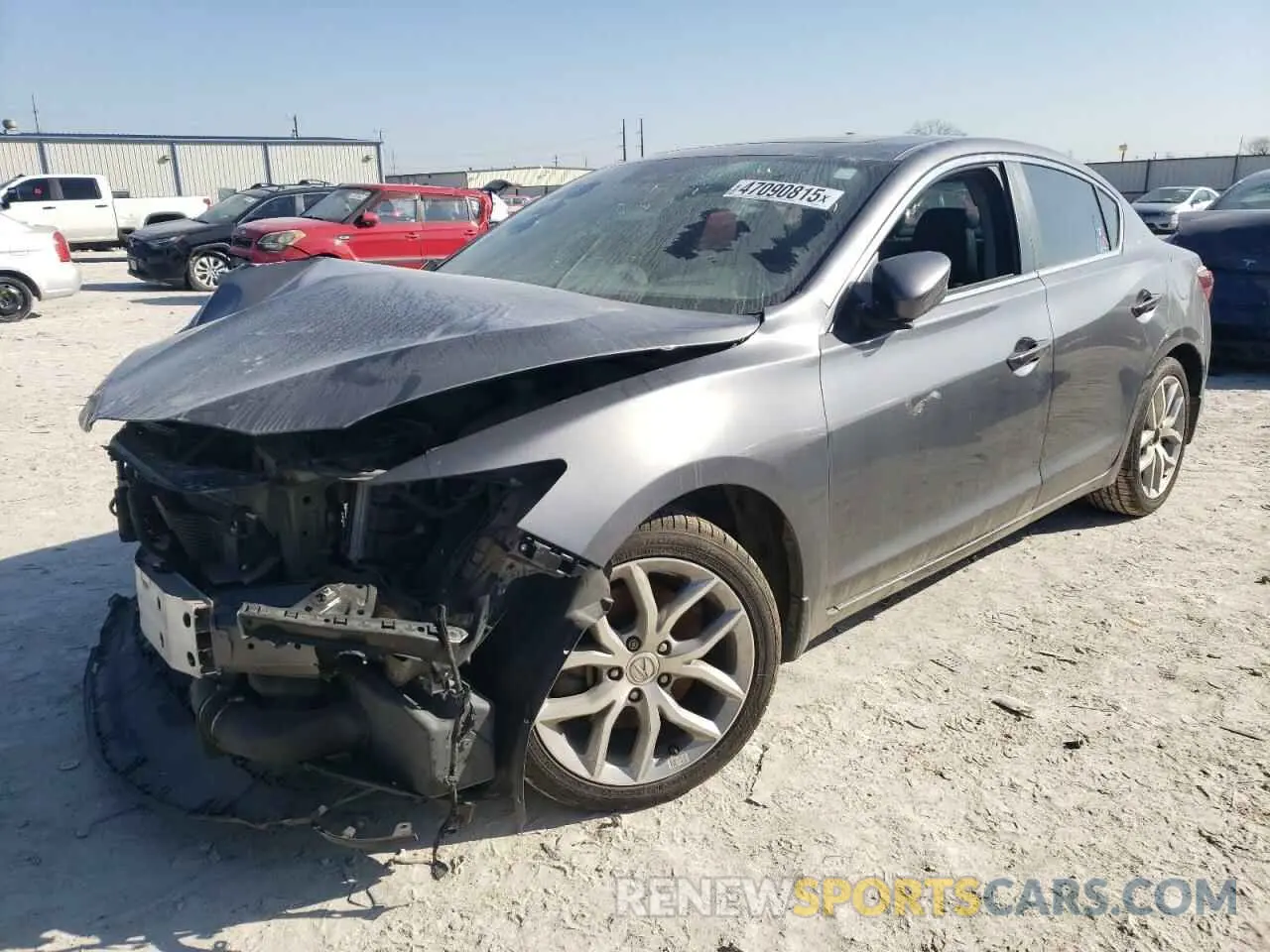 1 Photograph of a damaged car 19UDE2F33KA003103 ACURA ILX 2019