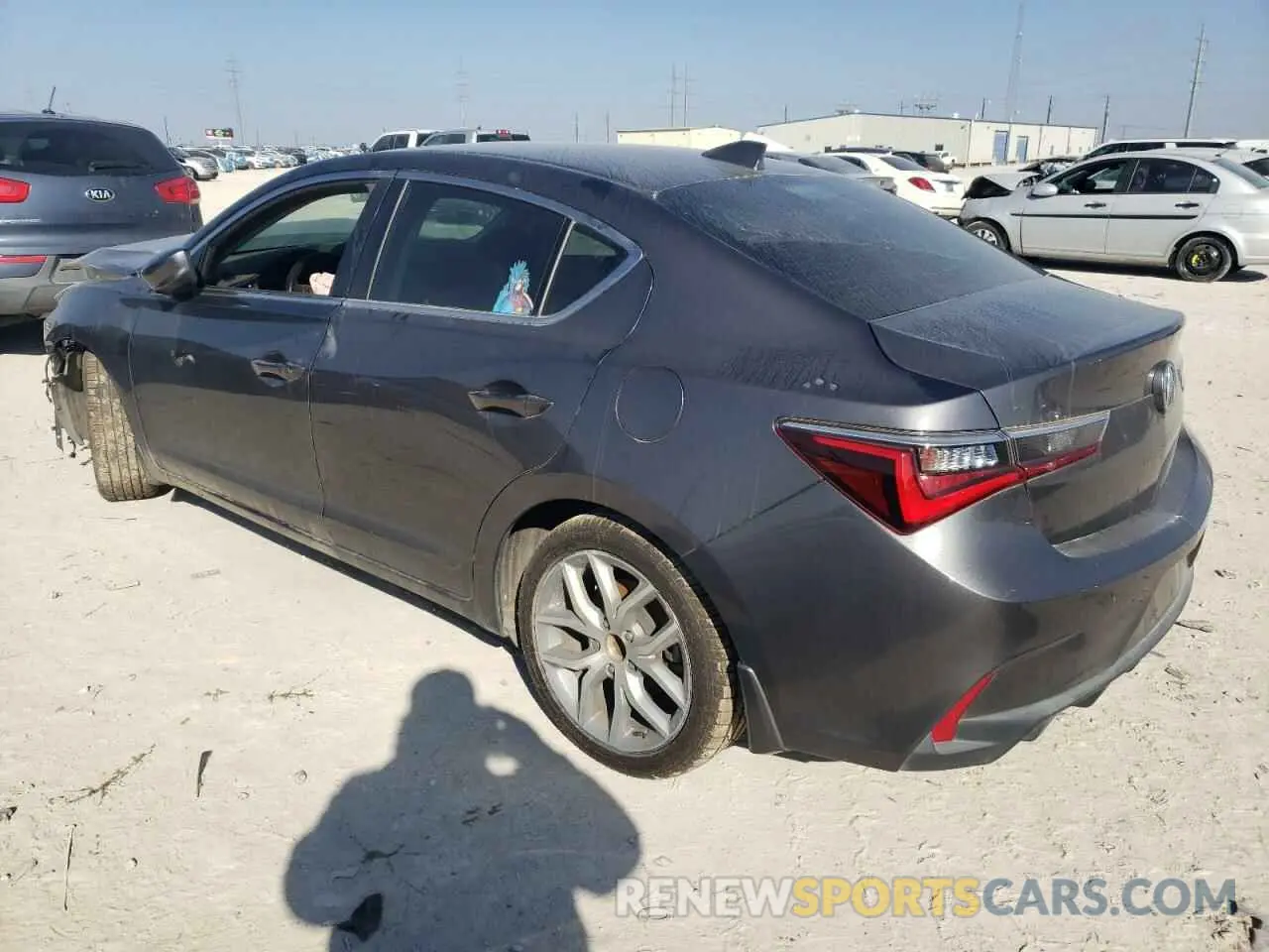 2 Photograph of a damaged car 19UDE2F33KA003103 ACURA ILX 2019