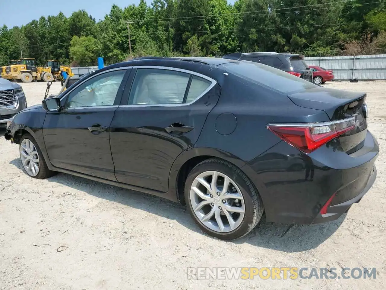 2 Photograph of a damaged car 19UDE2F37KA014640 ACURA ILX 2019