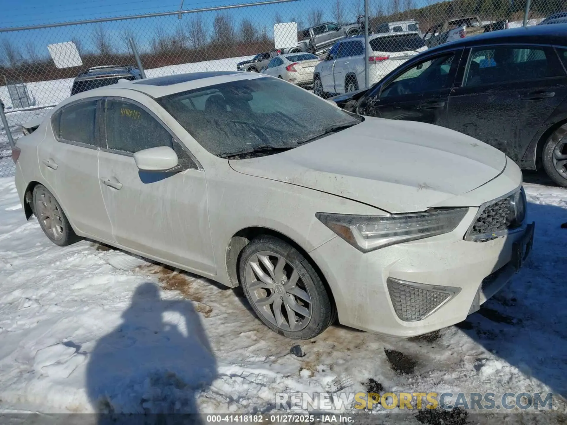 1 Photograph of a damaged car 19UDE2F38KA013920 ACURA ILX 2019