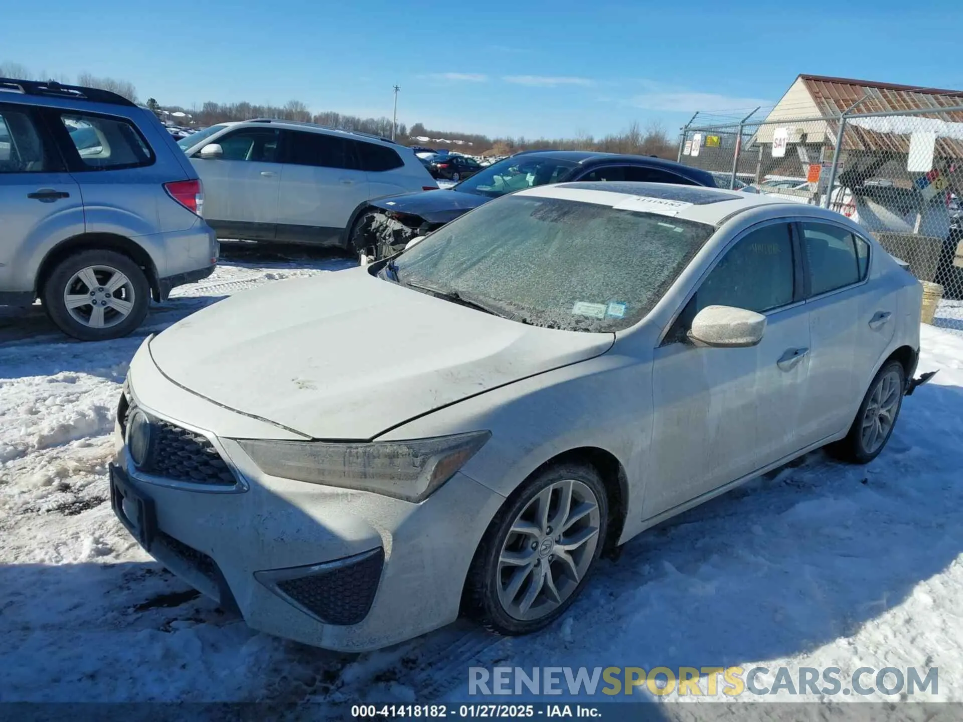2 Photograph of a damaged car 19UDE2F38KA013920 ACURA ILX 2019