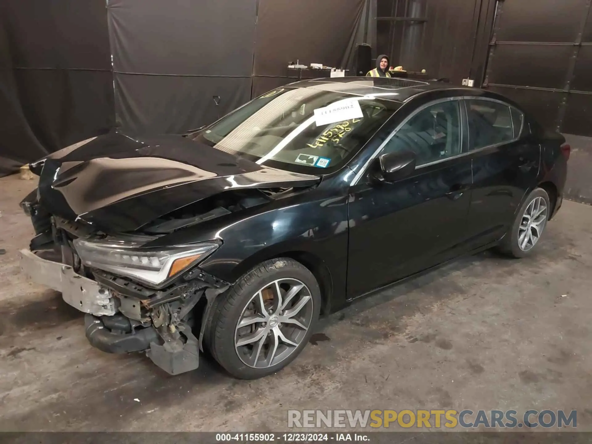 2 Фотография поврежденного автомобиля 19UDE2F73KA008322 ACURA ILX 2019