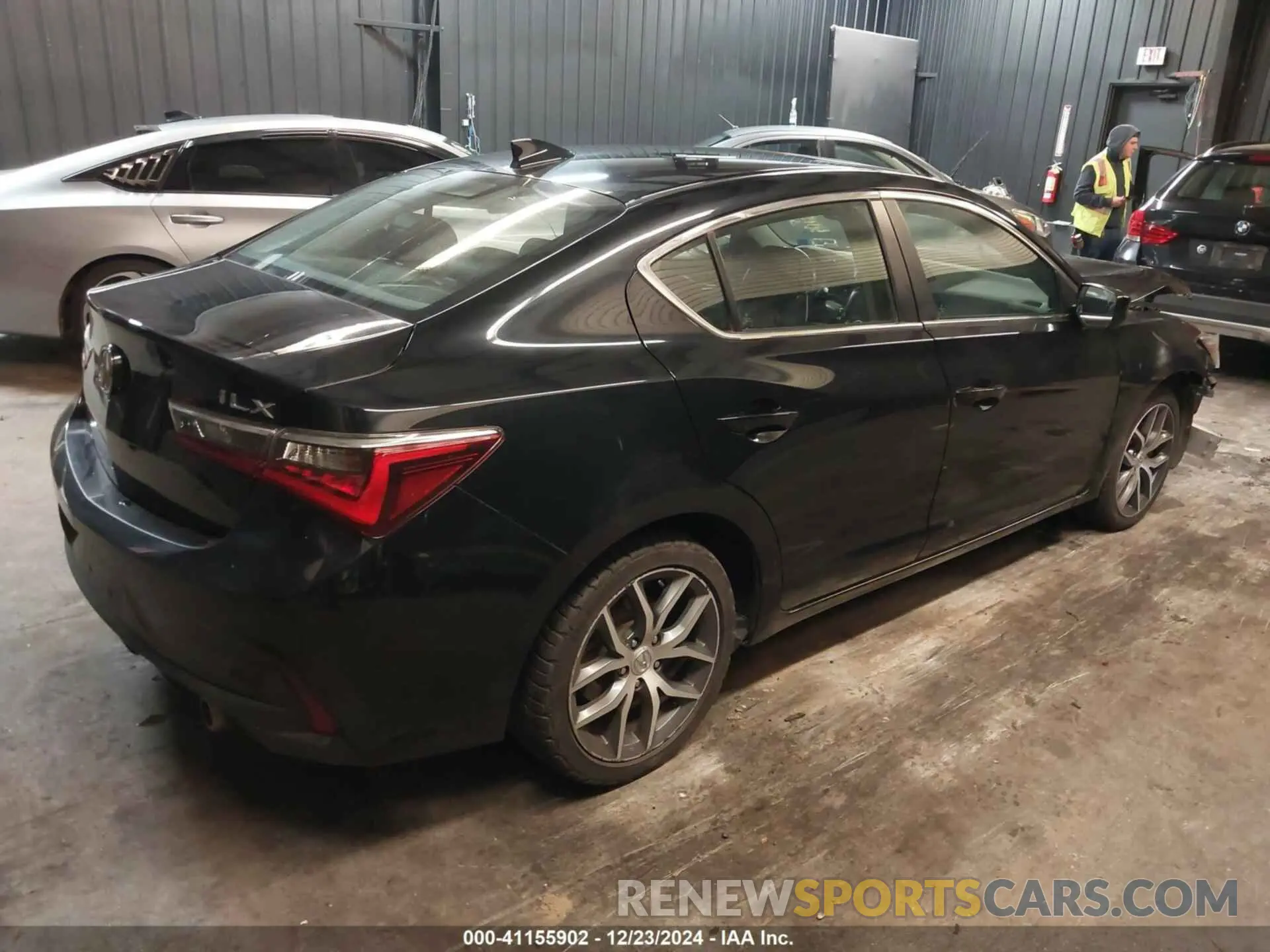 4 Фотография поврежденного автомобиля 19UDE2F73KA008322 ACURA ILX 2019
