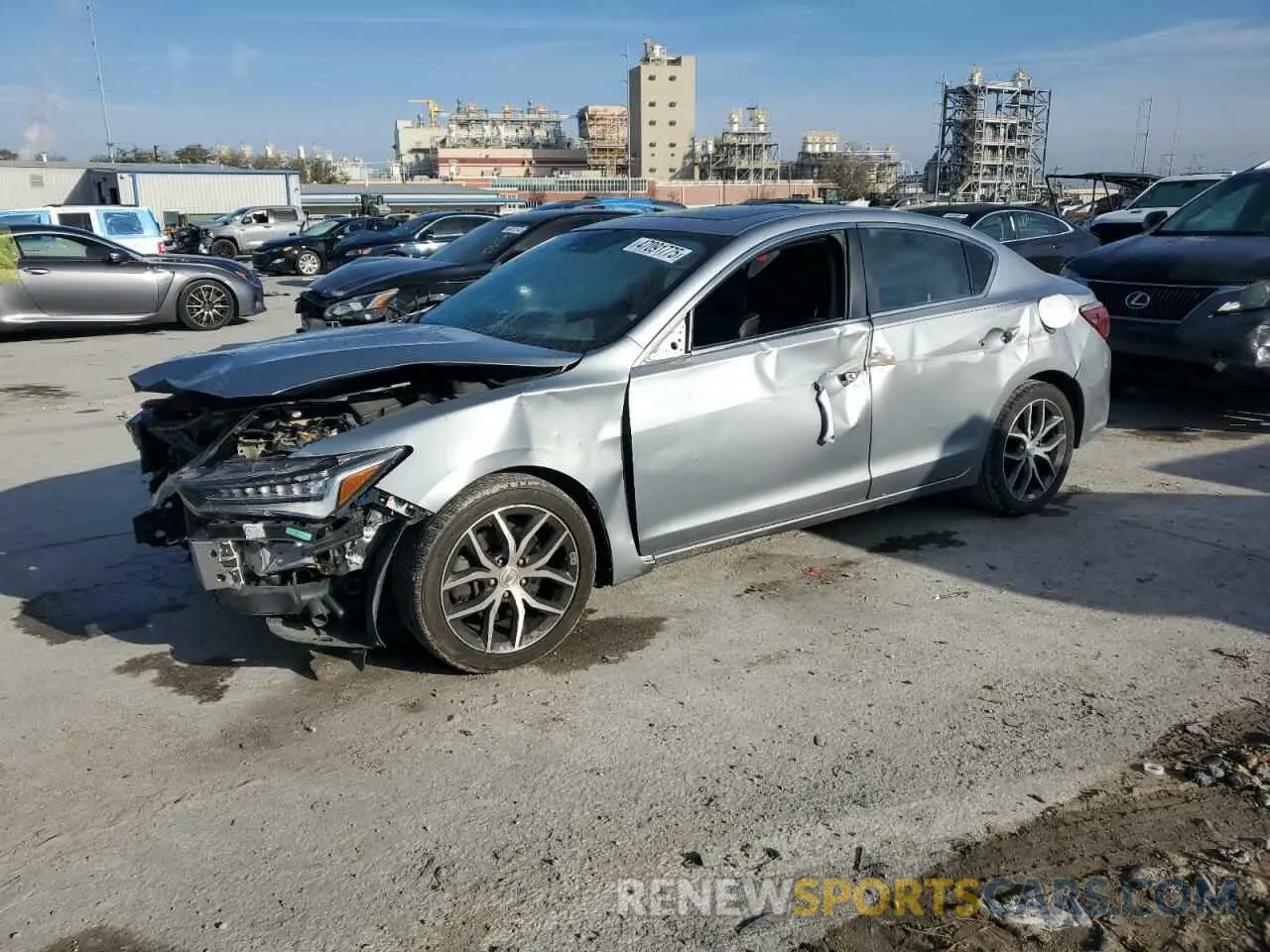 1 Photograph of a damaged car 19UDE2F73KA008417 ACURA ILX 2019