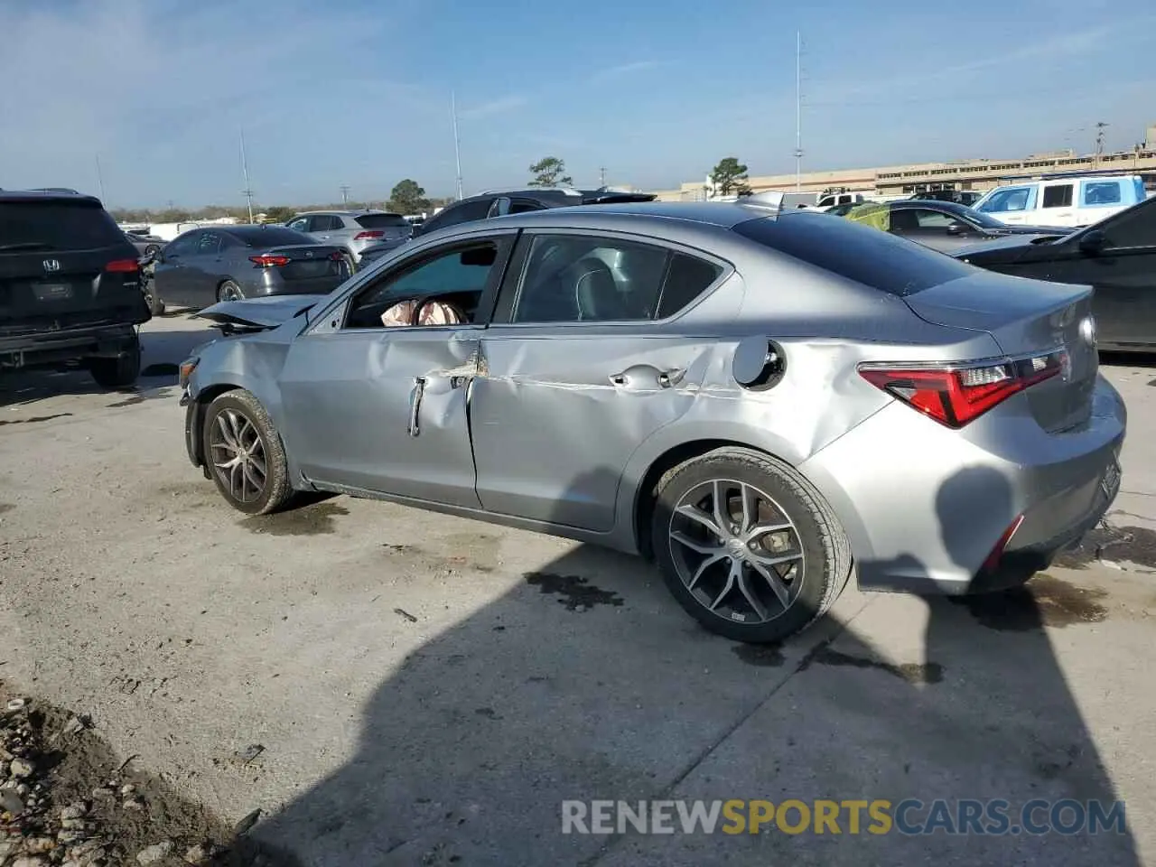2 Photograph of a damaged car 19UDE2F73KA008417 ACURA ILX 2019