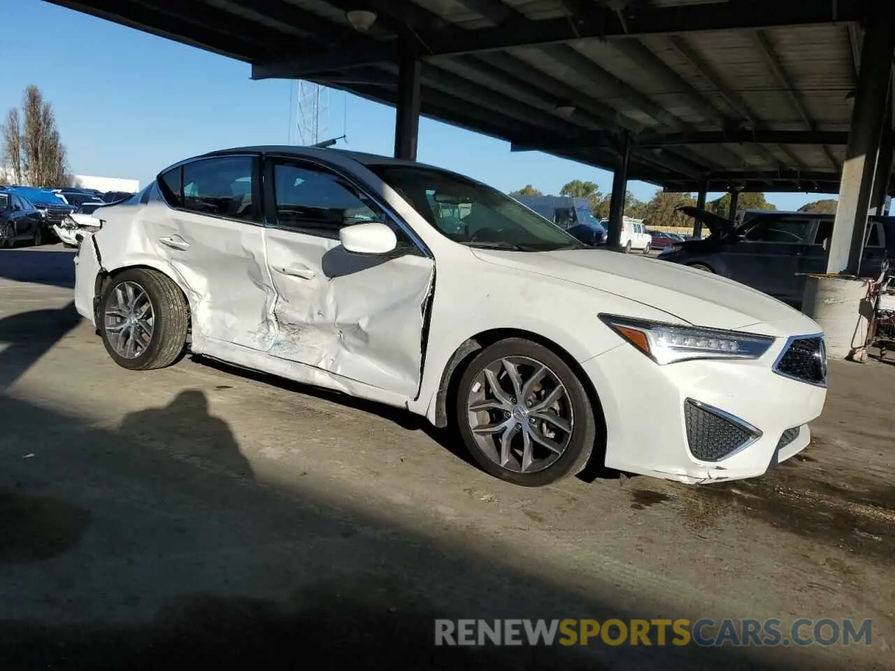 4 Фотография поврежденного автомобиля 19UDE2F77KA015435 ACURA ILX 2019