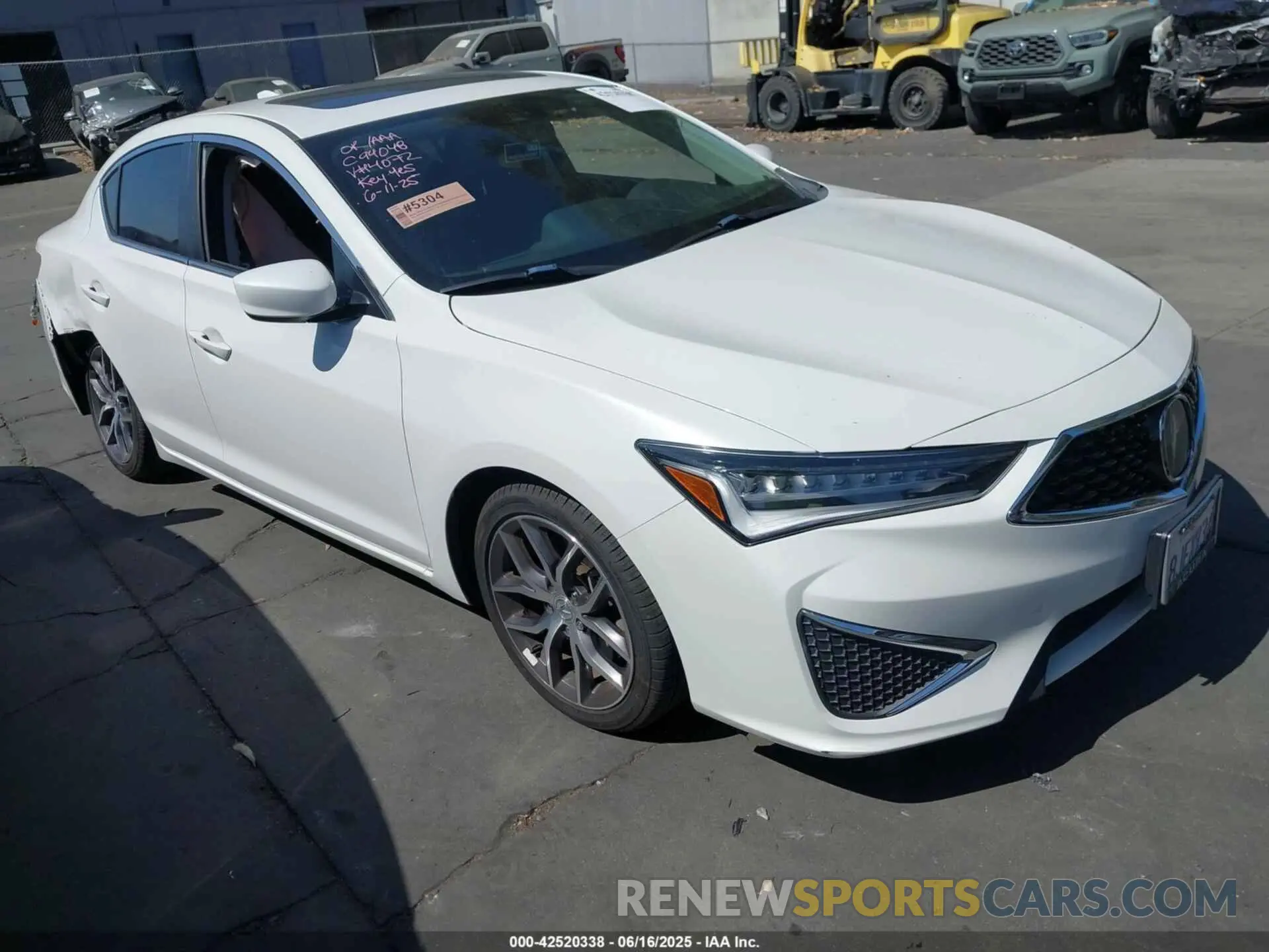 1 Фотография поврежденного автомобиля 19UDE2F78KA004072 ACURA ILX 2019