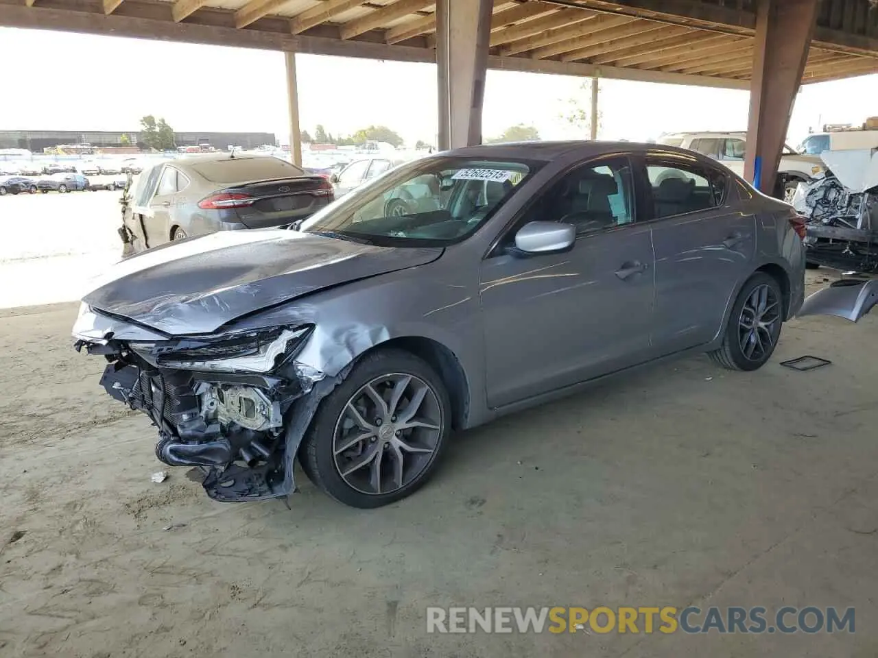1 Photograph of a damaged car 19UDE2F78KA008414 ACURA ILX 2019
