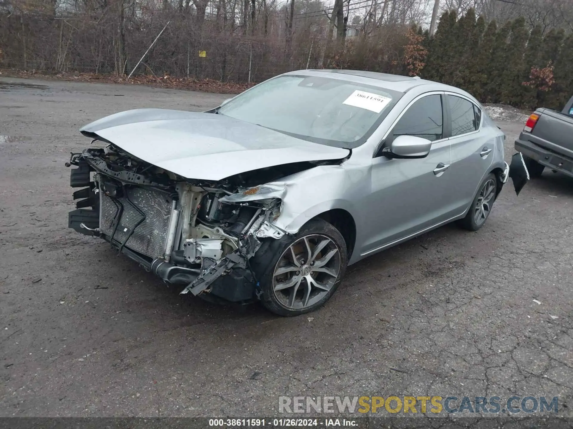 2 Photograph of a damaged car 19UDE2F78KA014830 ACURA ILX 2019