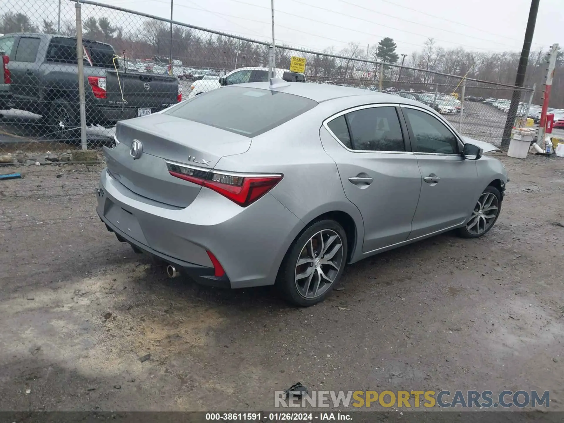 4 Photograph of a damaged car 19UDE2F78KA014830 ACURA ILX 2019