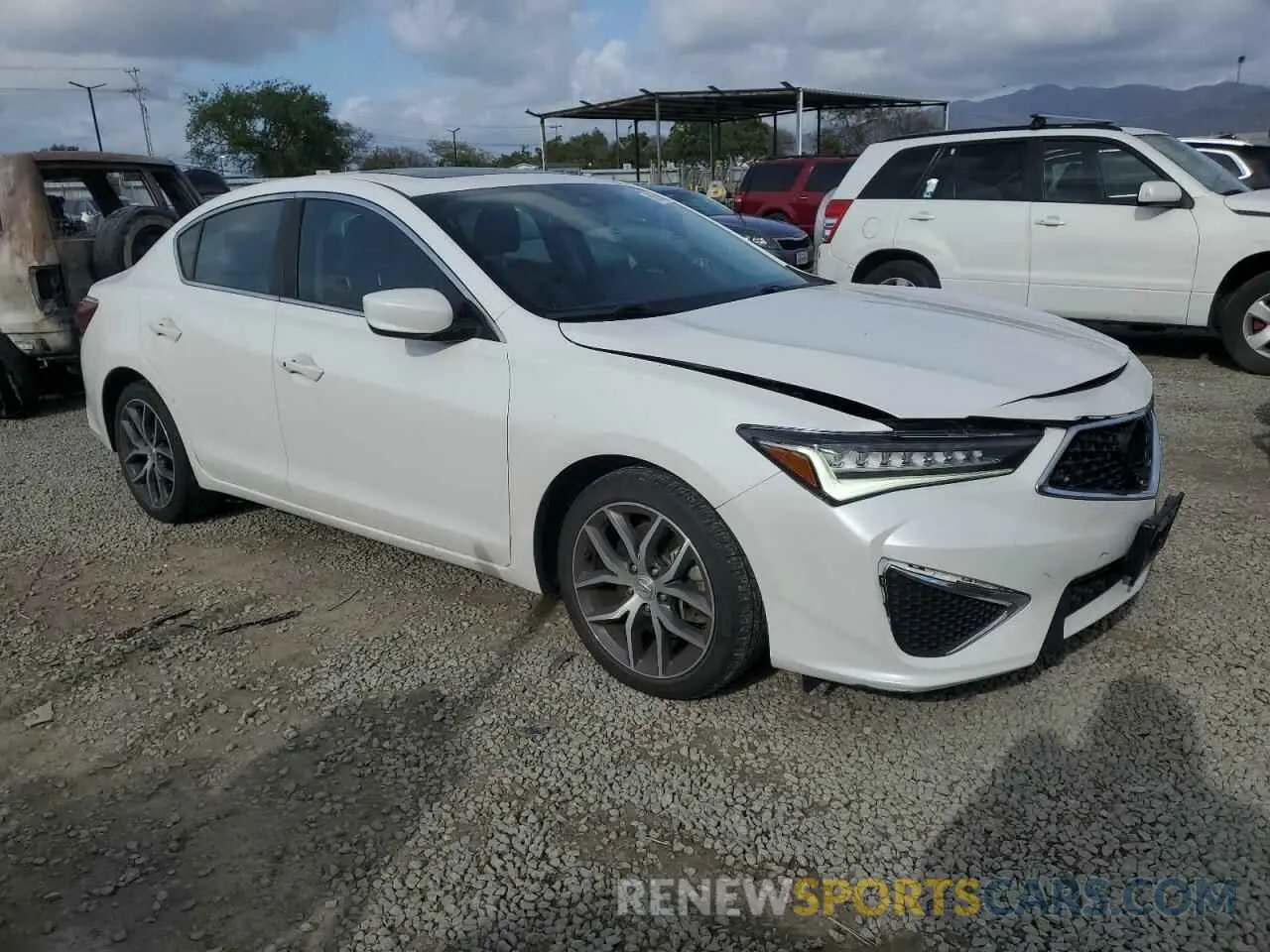 4 Фотография поврежденного автомобиля 19UDE2F7XKA004638 ACURA ILX 2019