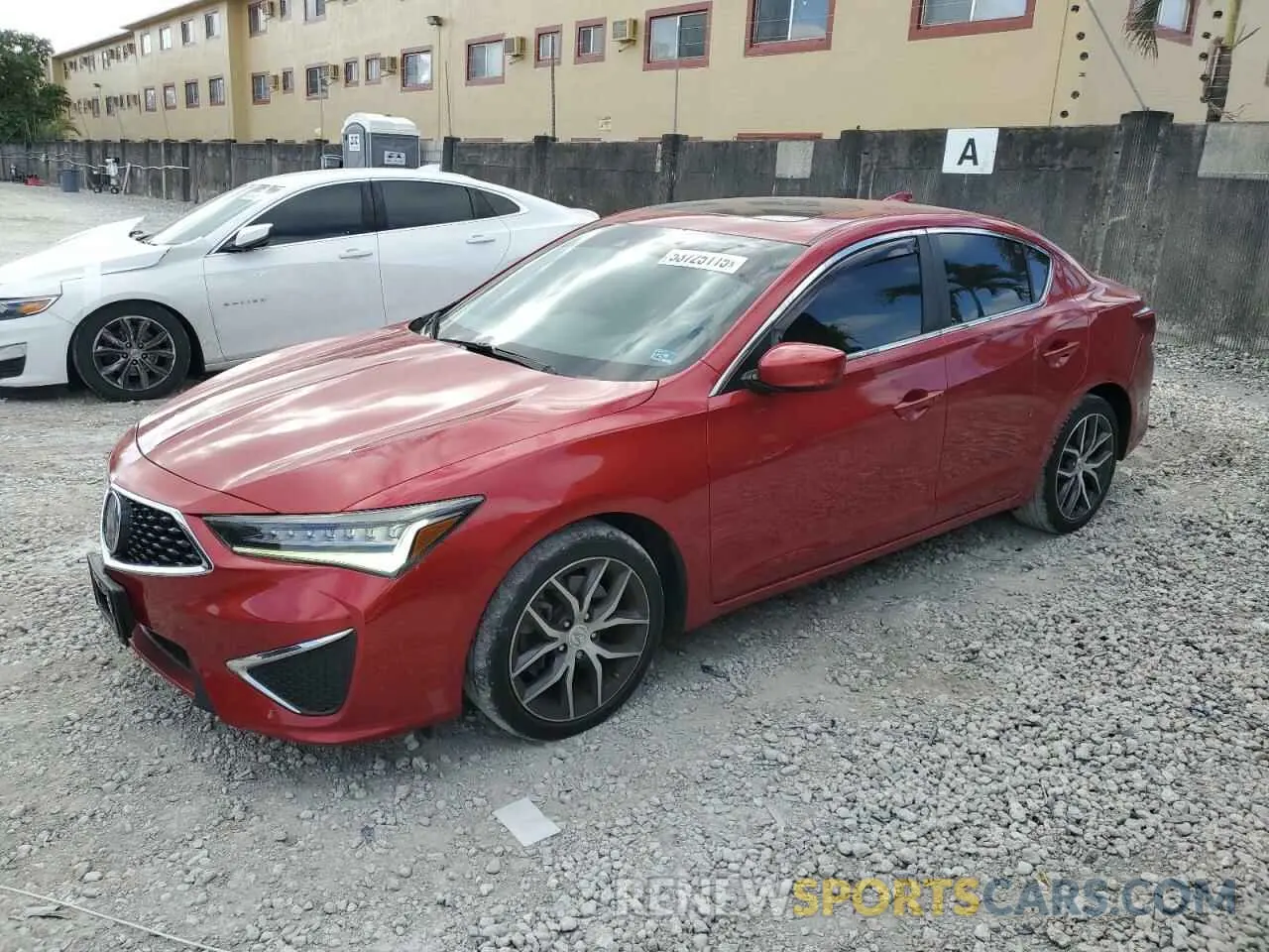 1 Photograph of a damaged car 19UDE2F7XKA010911 ACURA ILX 2019