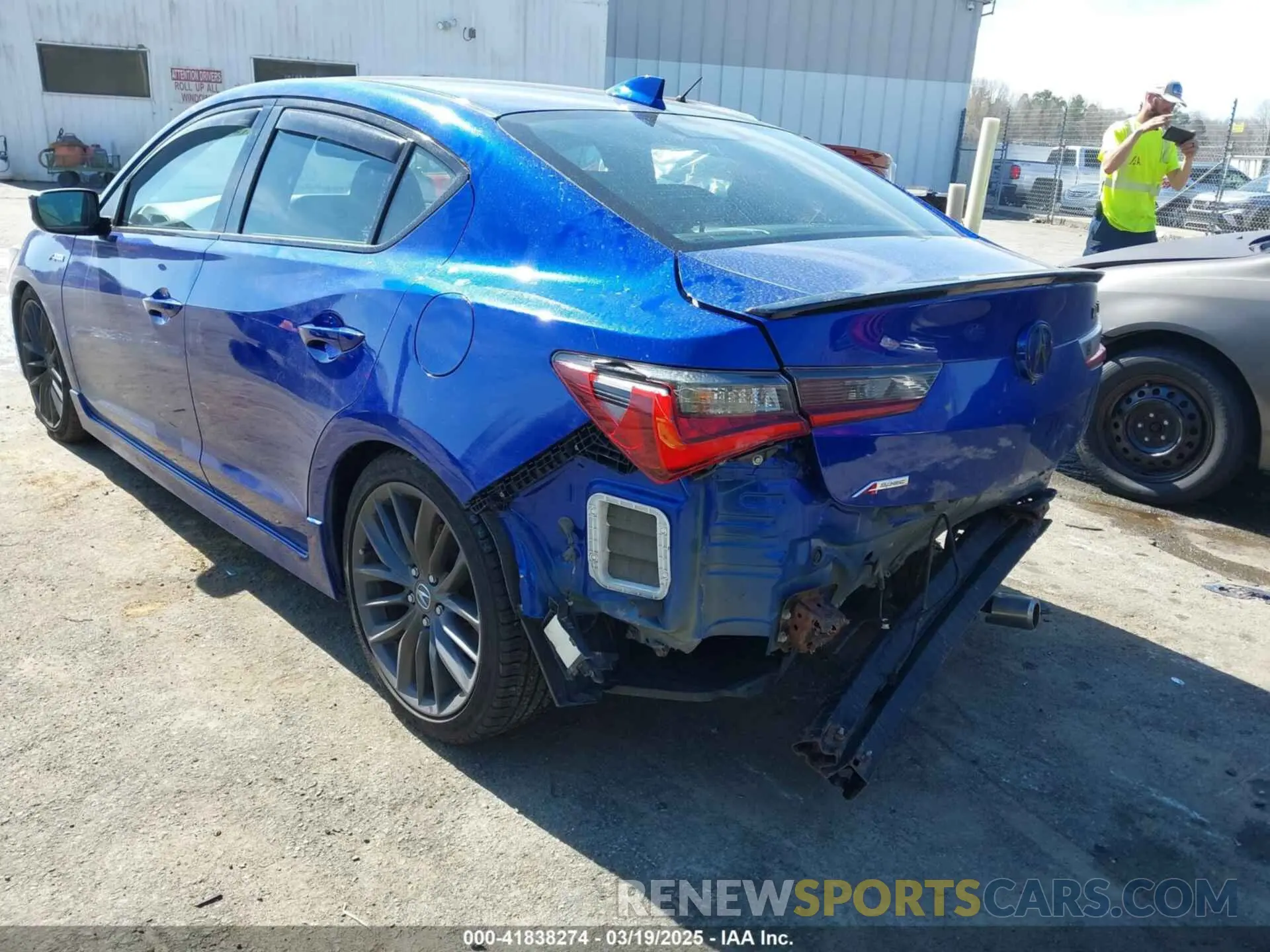 3 Photograph of a damaged car 19UDE2F80KA001840 ACURA ILX 2019