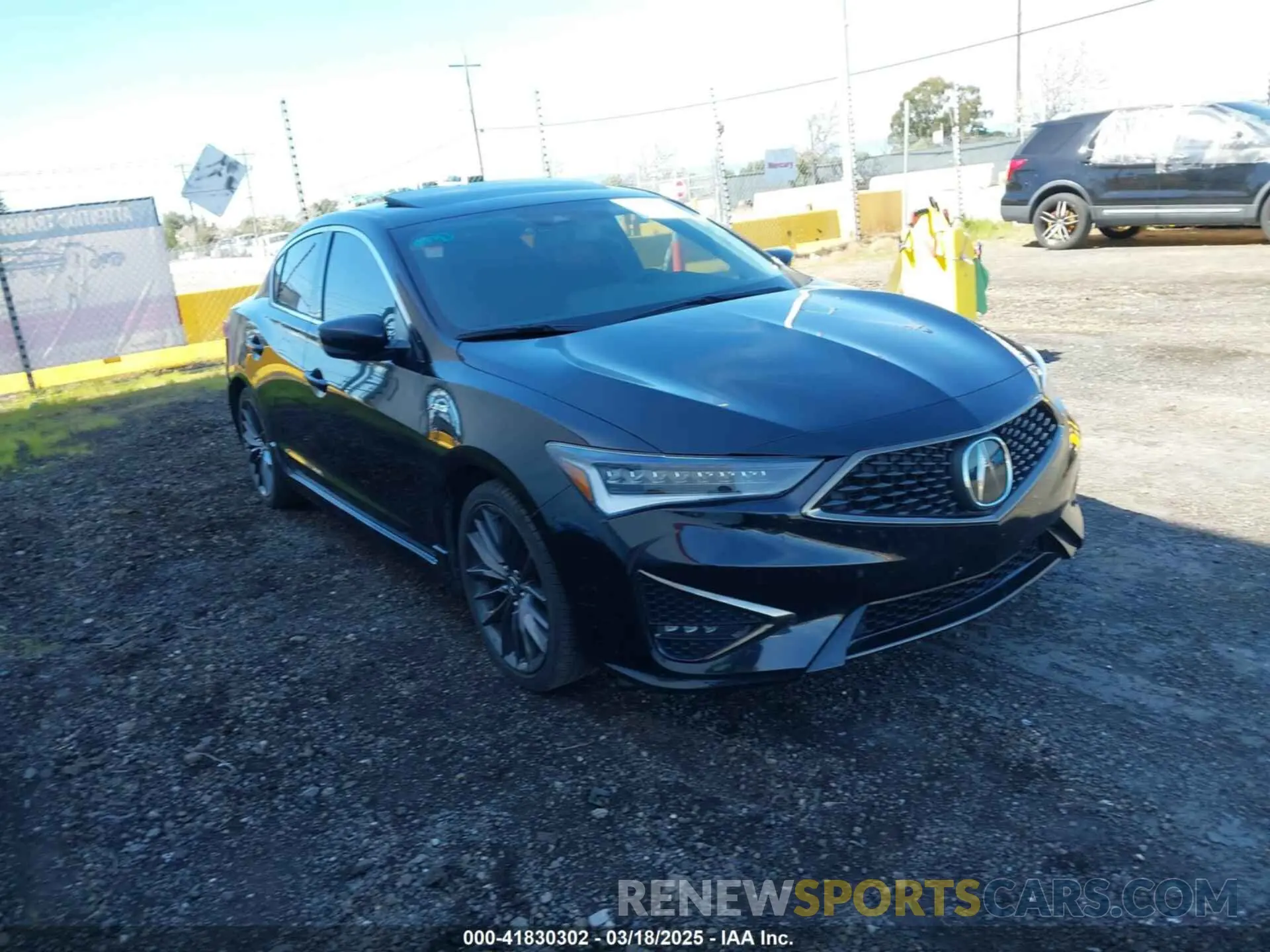 1 Photograph of a damaged car 19UDE2F80KA009727 ACURA ILX 2019