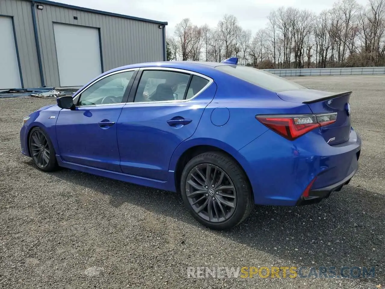 2 Photograph of a damaged car 19UDE2F81KA006447 ACURA ILX 2019