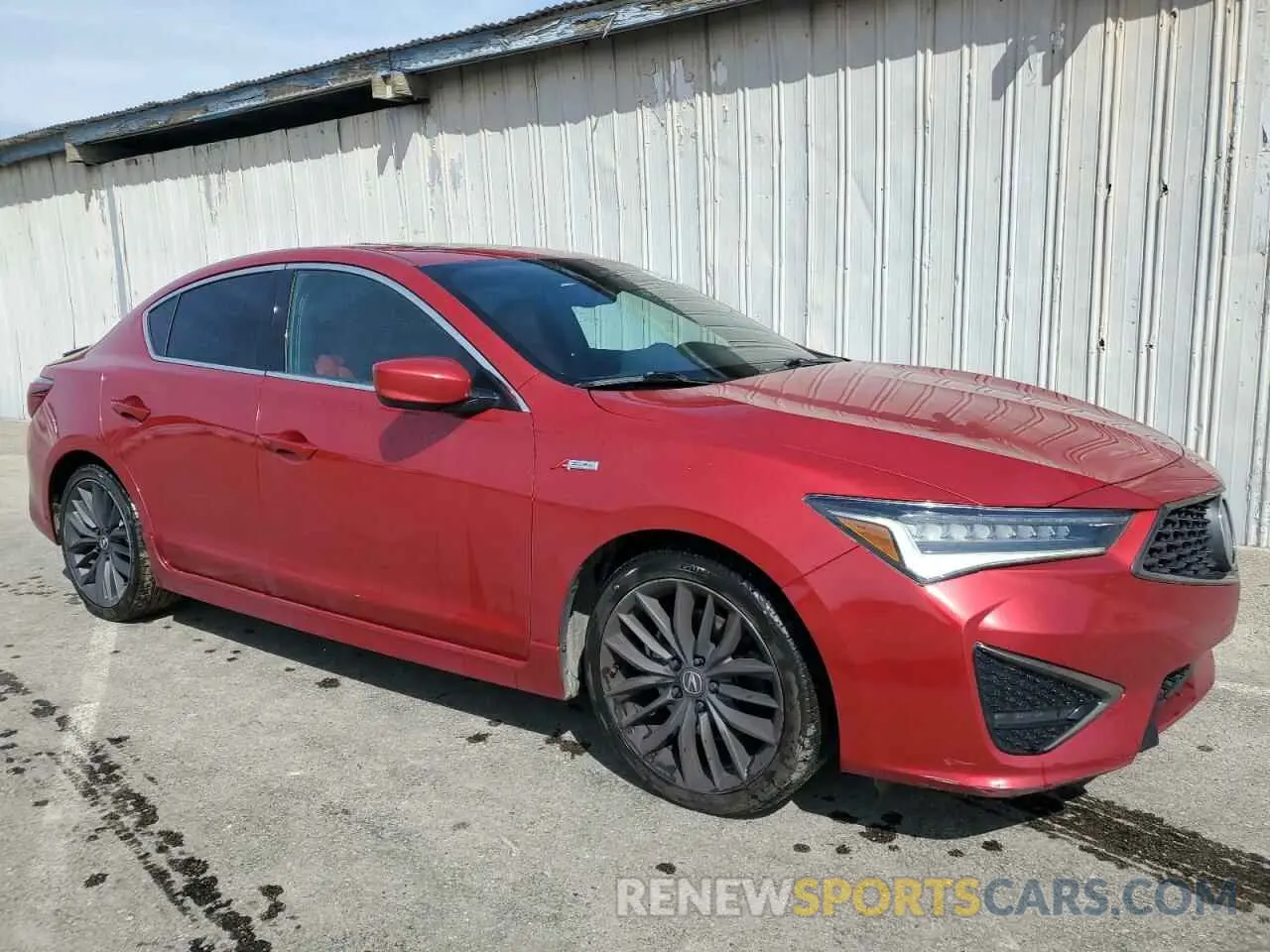 4 Фотография поврежденного автомобиля 19UDE2F85KA003583 ACURA ILX 2019