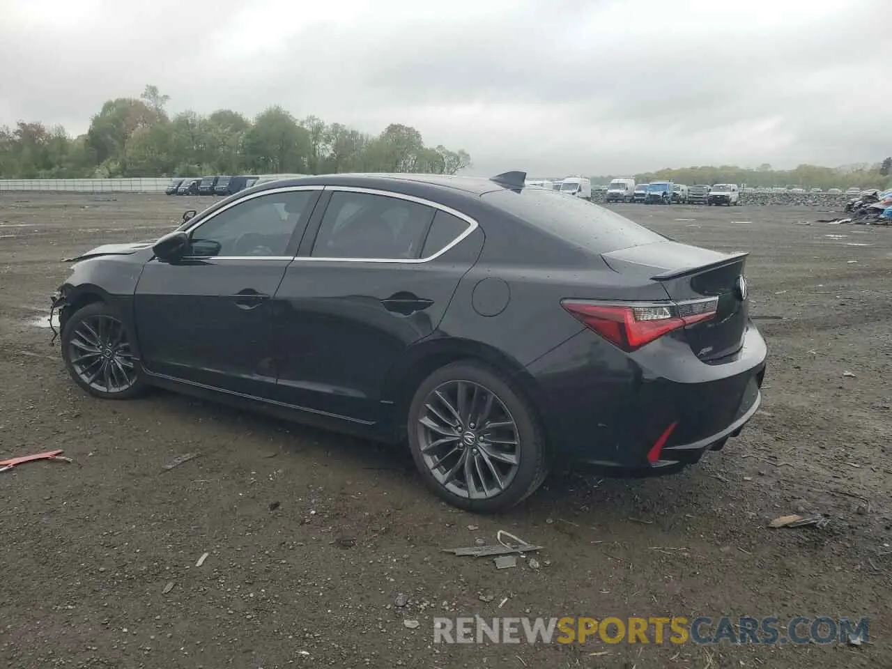 2 Photograph of a damaged car 19UDE2F86KA004449 ACURA ILX 2019