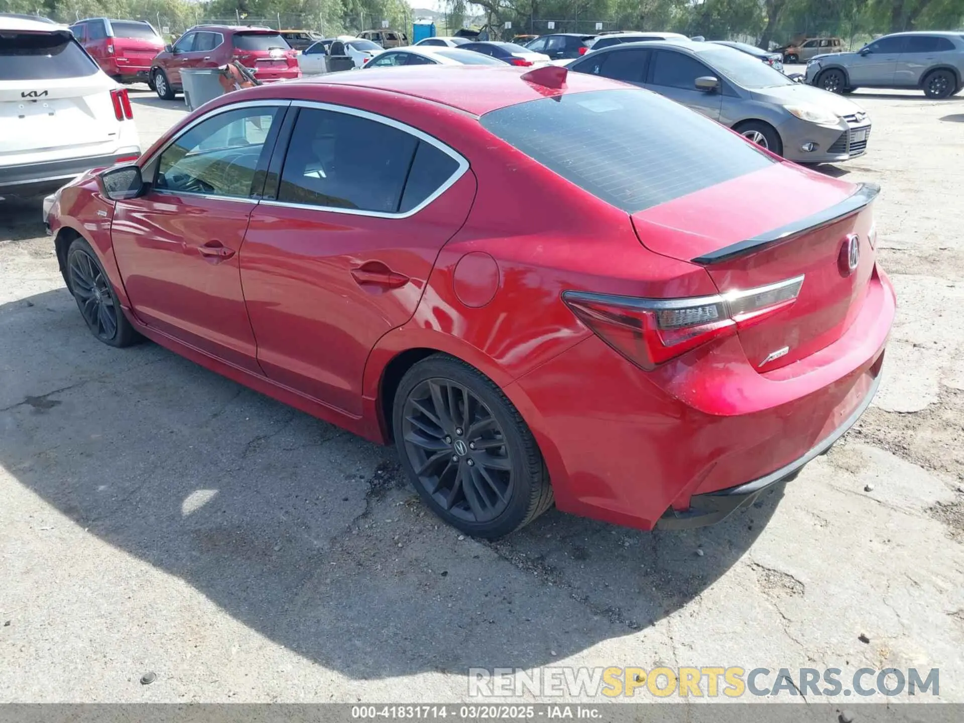 3 Photograph of a damaged car 19UDE2F87KA001723 ACURA ILX 2019