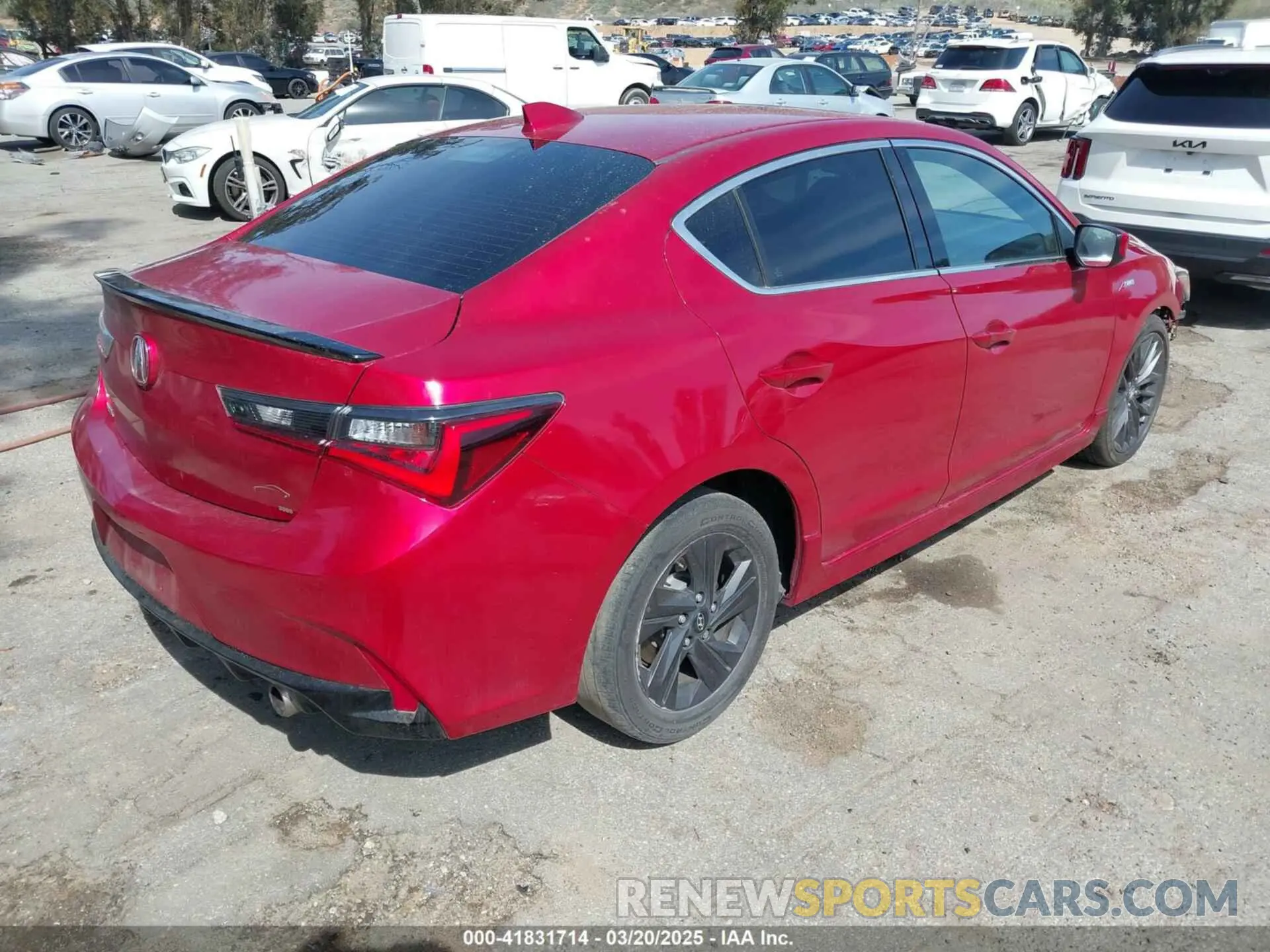 4 Photograph of a damaged car 19UDE2F87KA001723 ACURA ILX 2019
