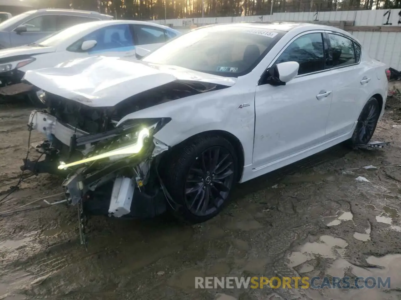 1 Photograph of a damaged car 19UDE2F8XKA000369 ACURA ILX 2019