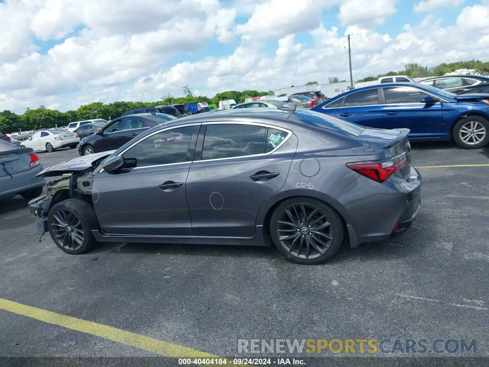 15 Фотография поврежденного автомобиля 19UDE2F8XKA003403 ACURA ILX 2019