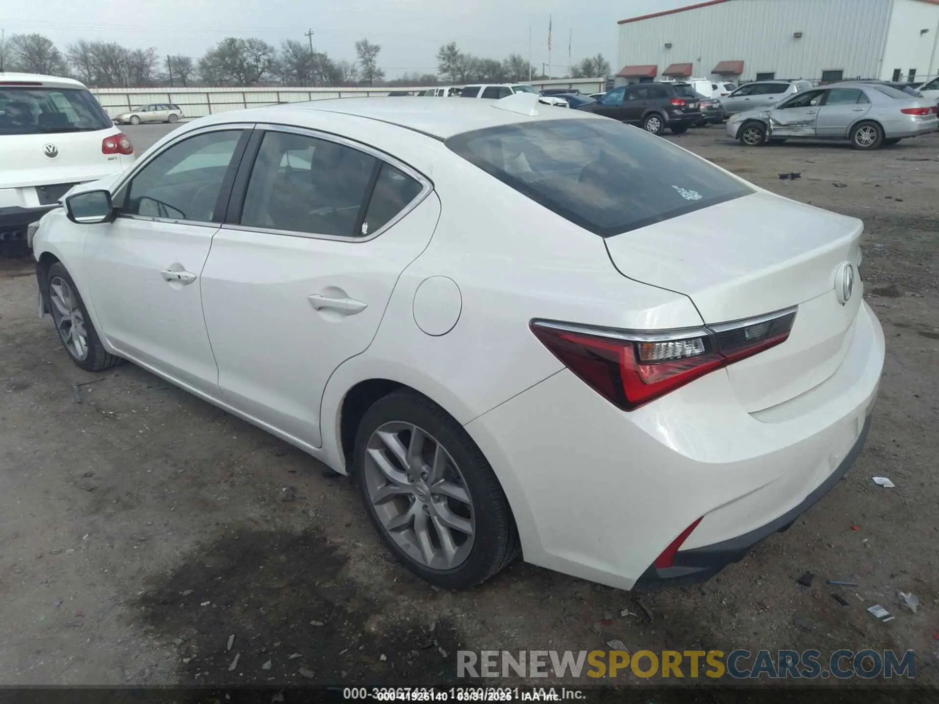 3 Фотография поврежденного автомобиля 19UDE2F33LA003250 ACURA ILX 2020