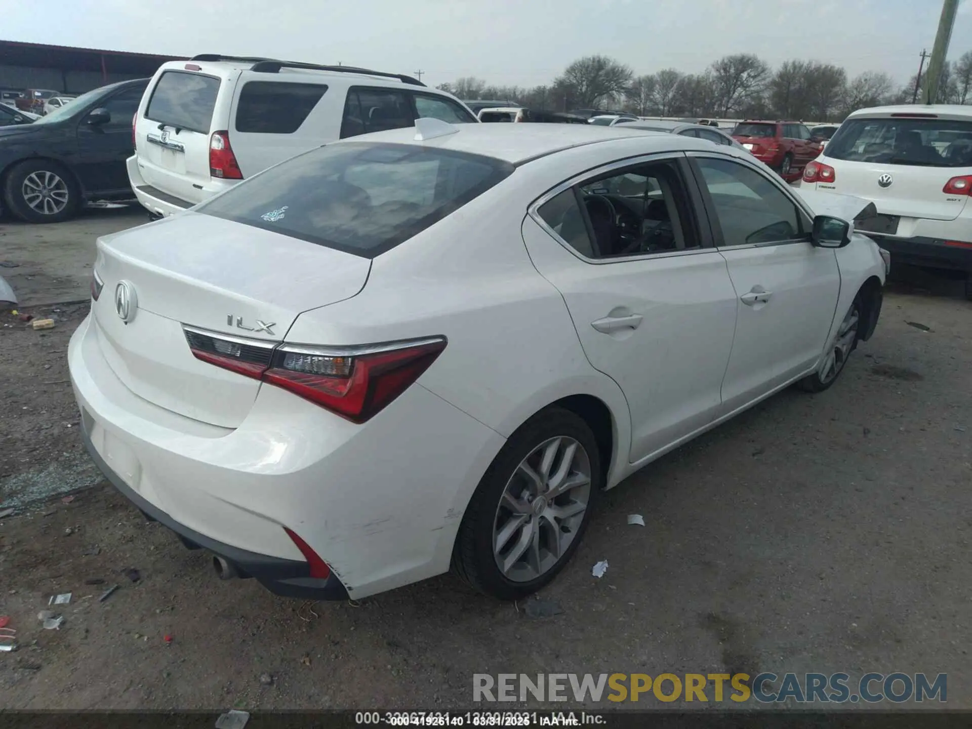 4 Фотография поврежденного автомобиля 19UDE2F33LA003250 ACURA ILX 2020