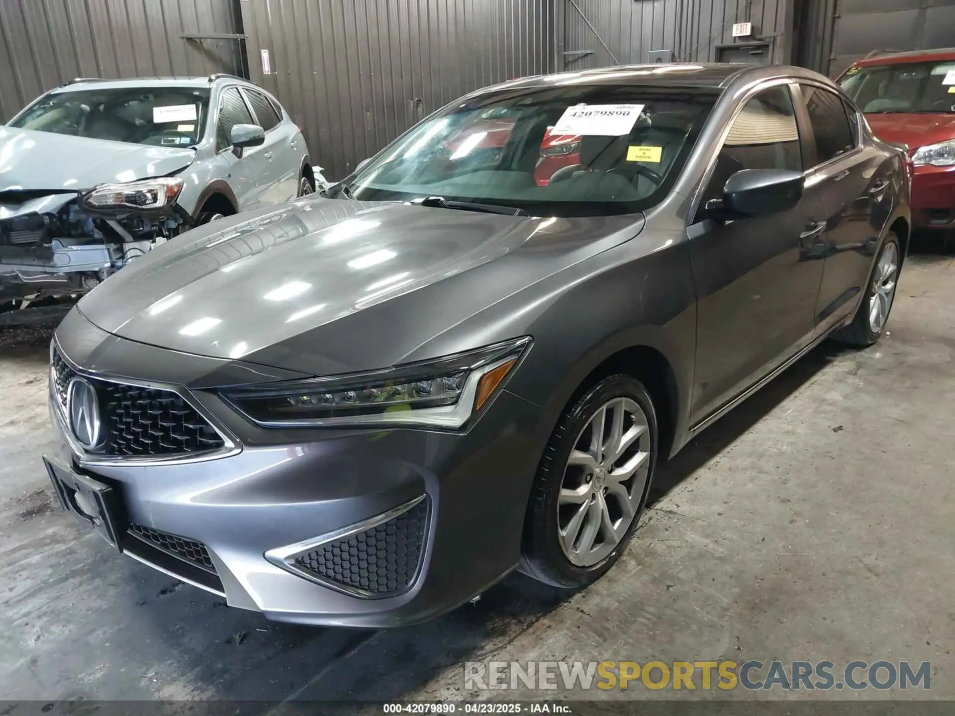 2 Photograph of a damaged car 19UDE2F36LA002772 ACURA ILX 2020