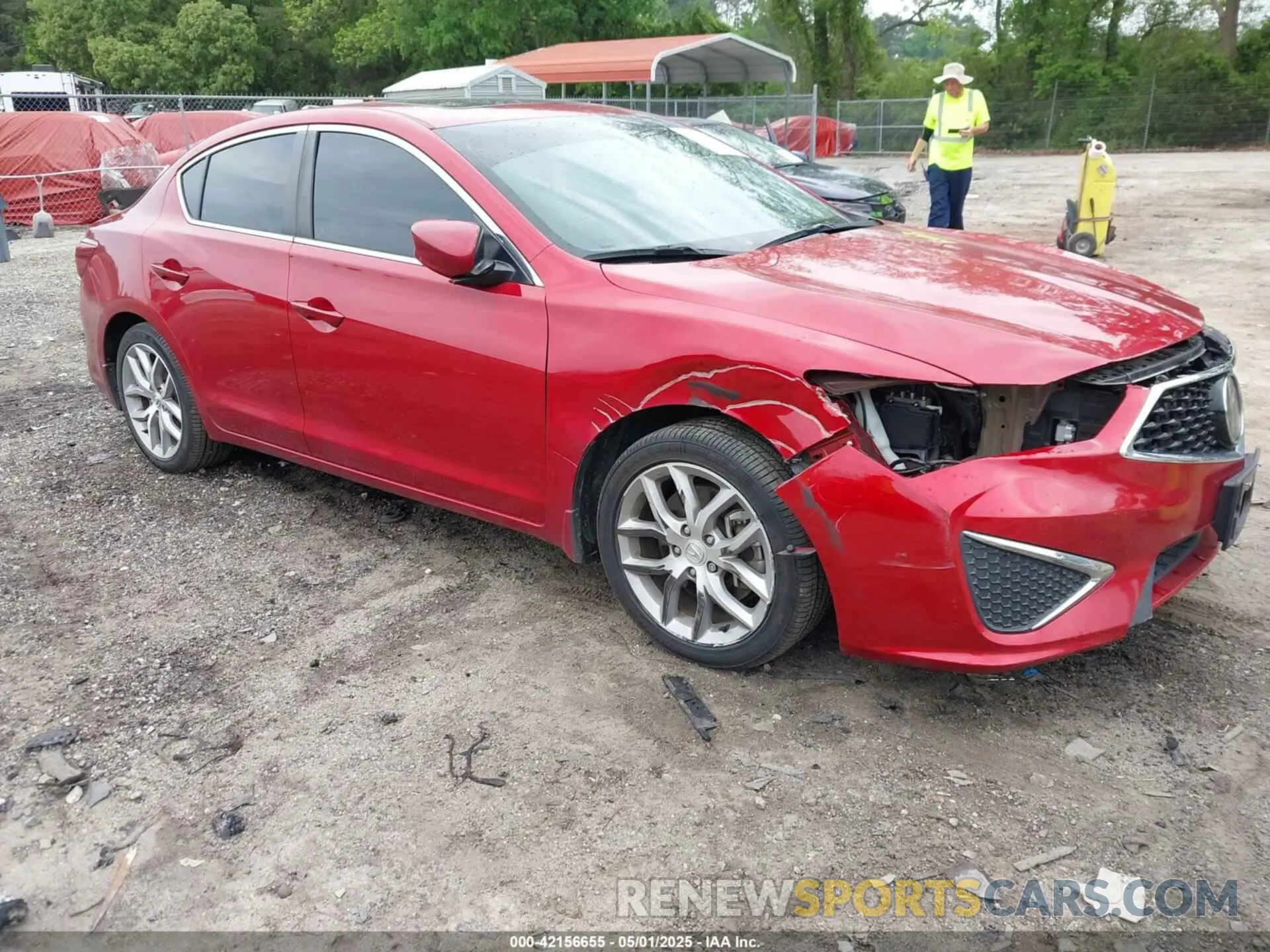 1 Фотография поврежденного автомобиля 19UDE2F3XLA012012 ACURA ILX 2020