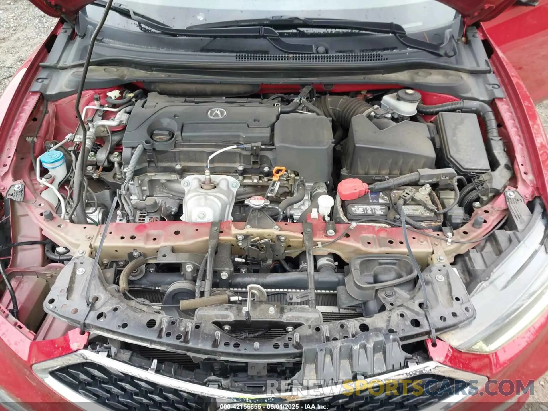 10 Фотография поврежденного автомобиля 19UDE2F3XLA012012 ACURA ILX 2020