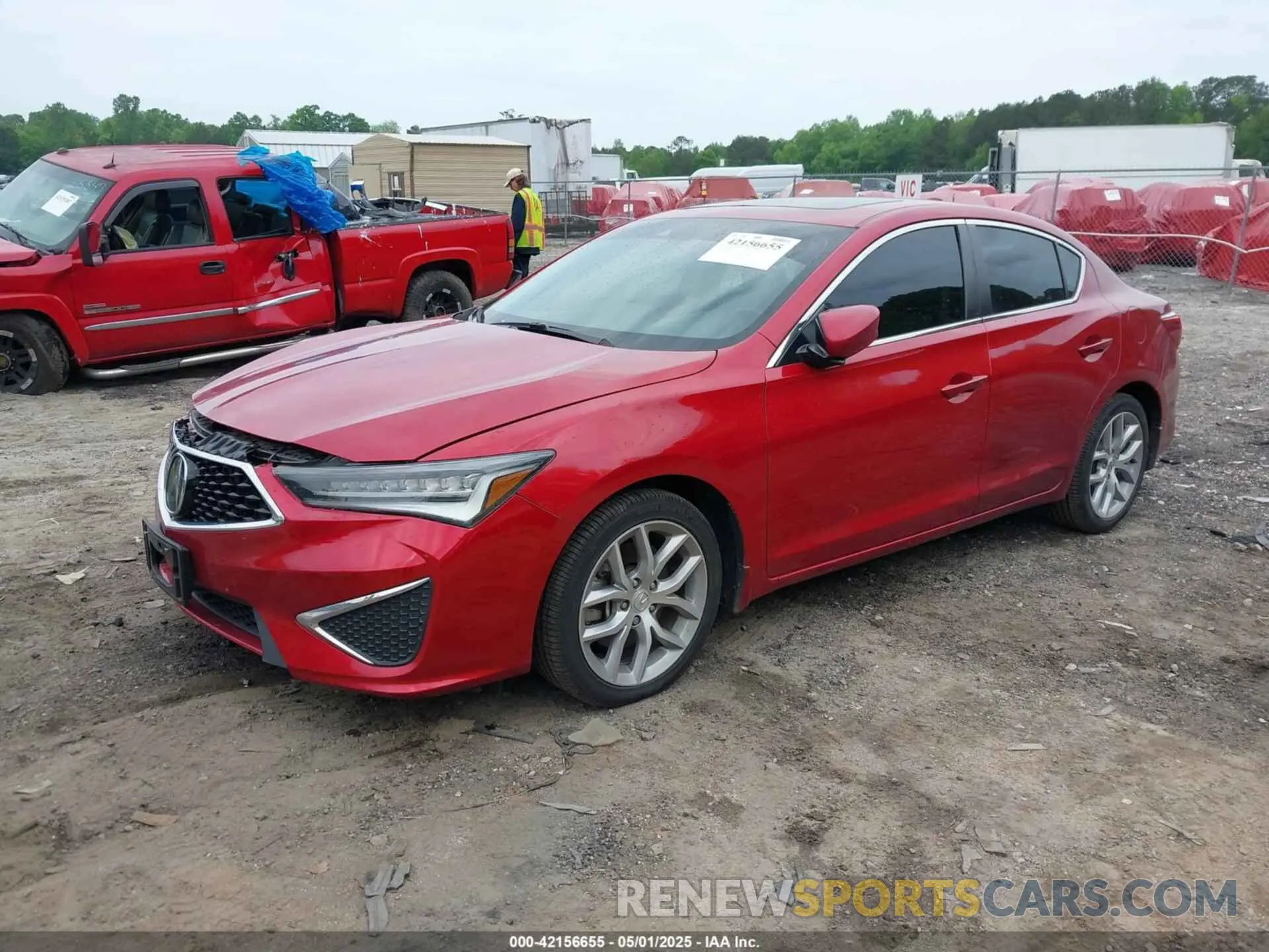 2 Фотография поврежденного автомобиля 19UDE2F3XLA012012 ACURA ILX 2020