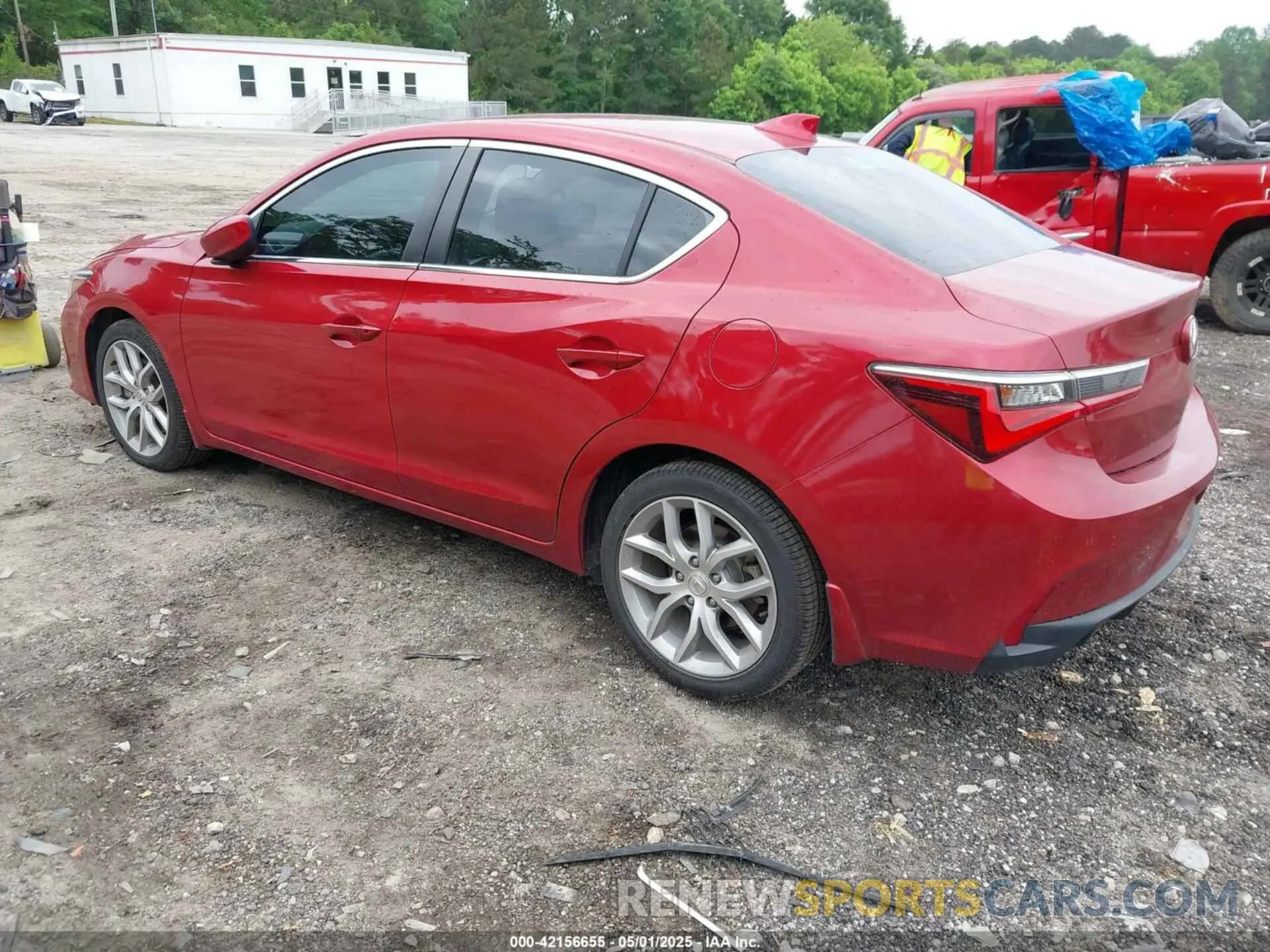 3 Фотография поврежденного автомобиля 19UDE2F3XLA012012 ACURA ILX 2020