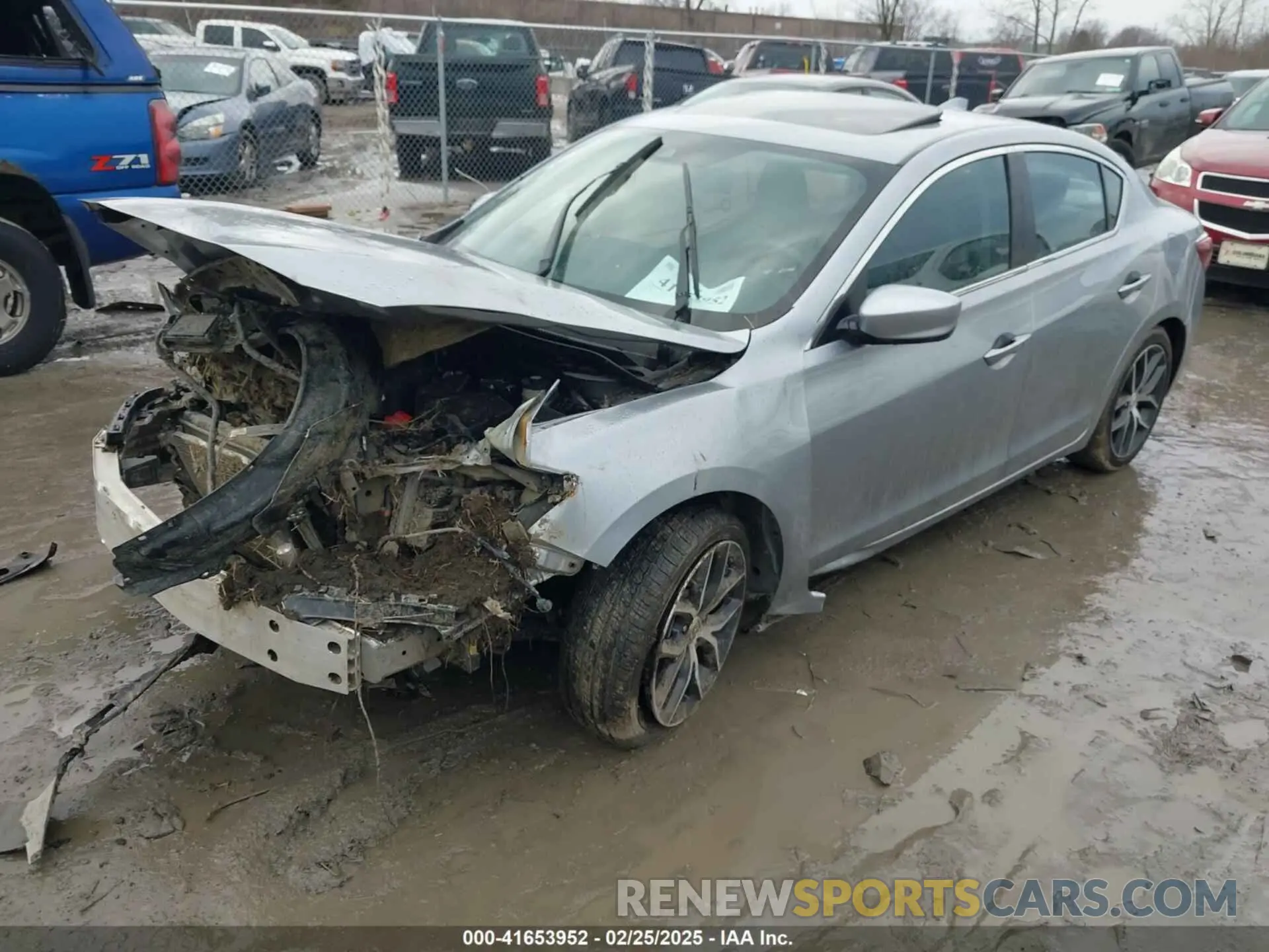 2 Photograph of a damaged car 19UDE2F70LA005511 ACURA ILX 2020