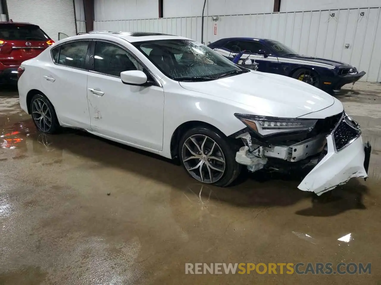 4 Фотография поврежденного автомобиля 19UDE2F70LA013012 ACURA ILX 2020