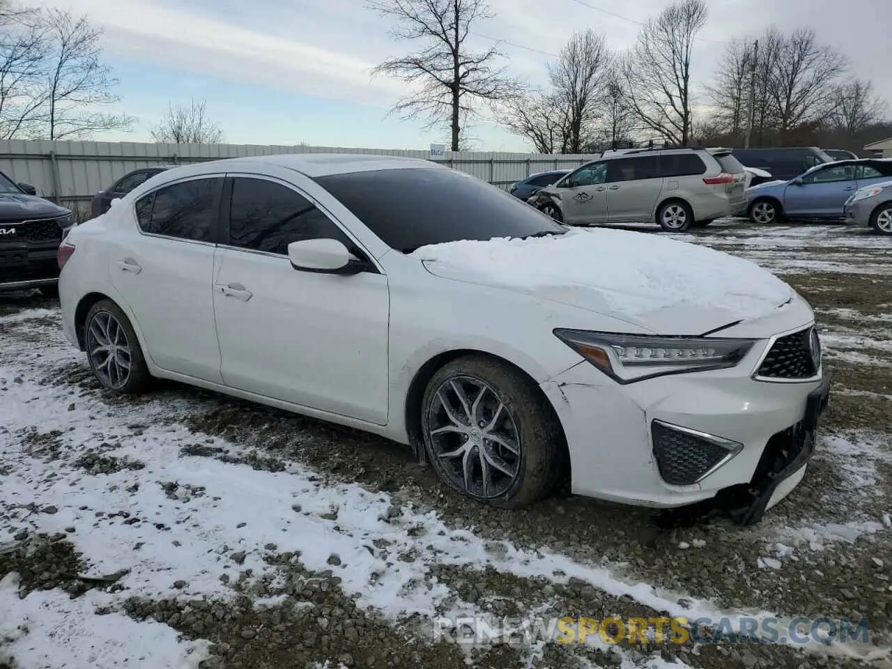 4 Photograph of a damaged car 19UDE2F71LA002312 ACURA ILX 2020