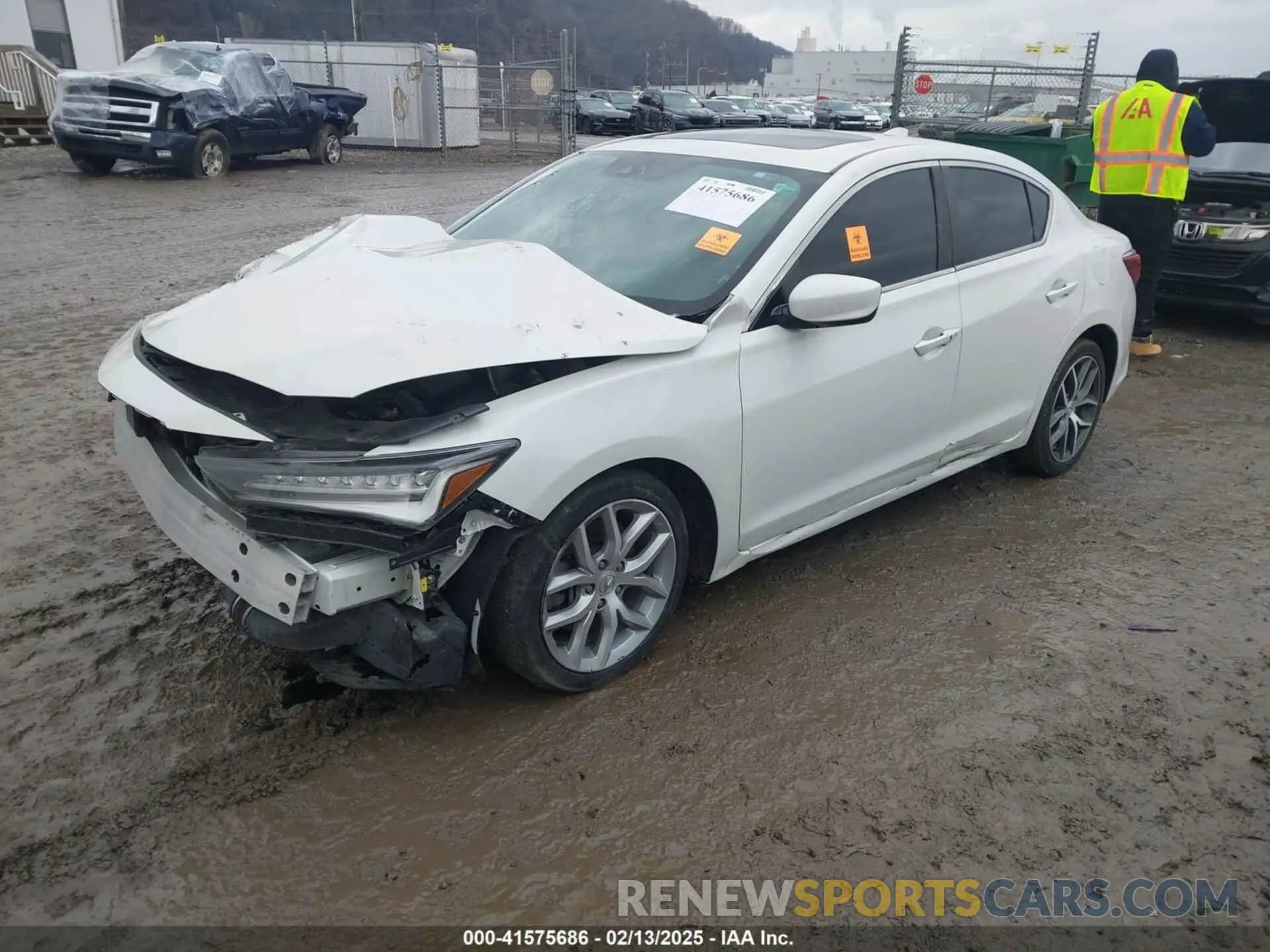 2 Photograph of a damaged car 19UDE2F73LA002652 ACURA ILX 2020
