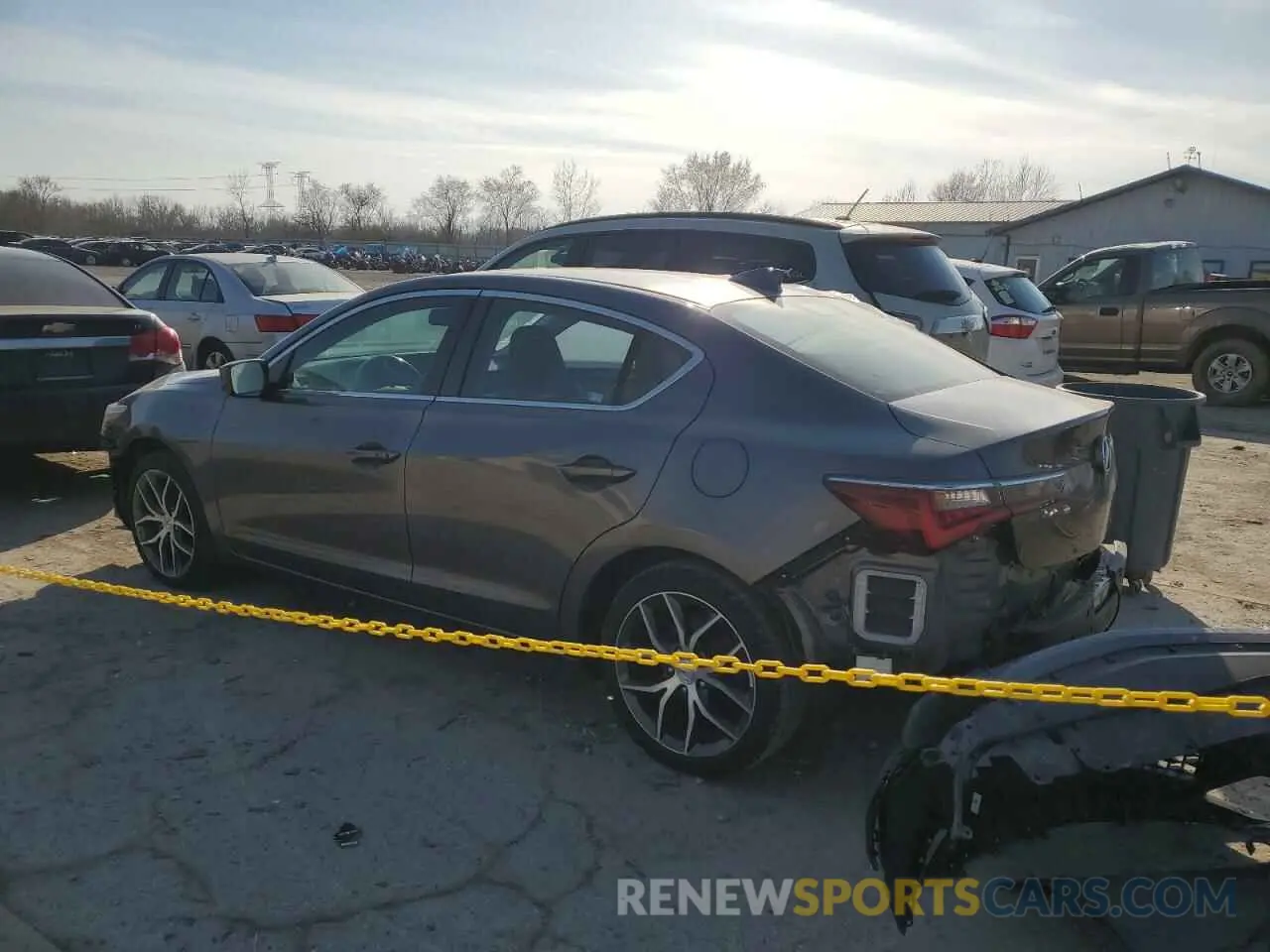 2 Photograph of a damaged car 19UDE2F73LA005115 ACURA ILX 2020