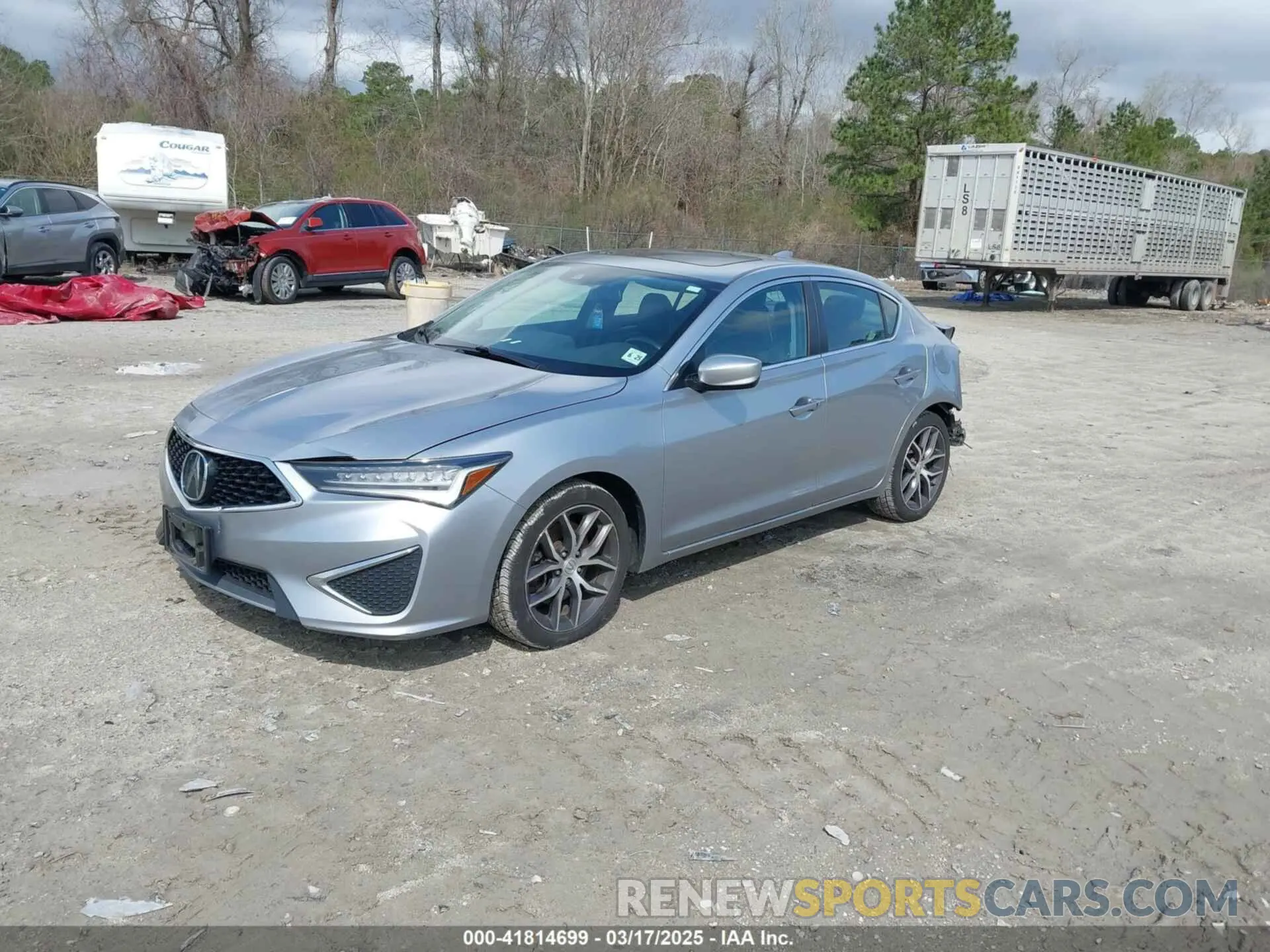 2 Photograph of a damaged car 19UDE2F74LA004006 ACURA ILX 2020