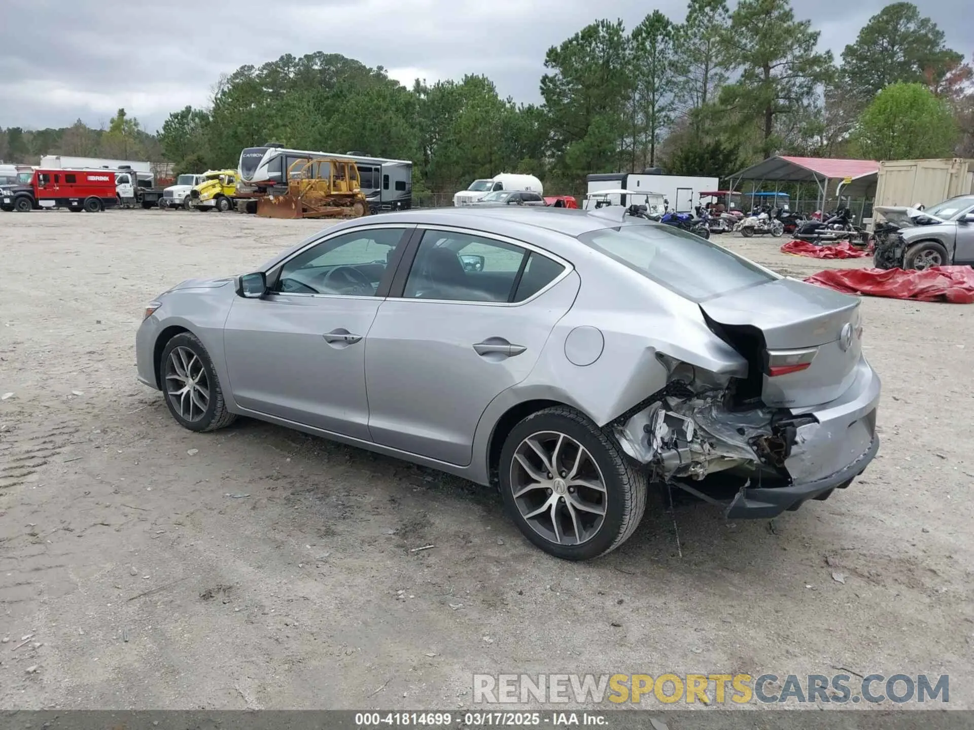 3 Photograph of a damaged car 19UDE2F74LA004006 ACURA ILX 2020