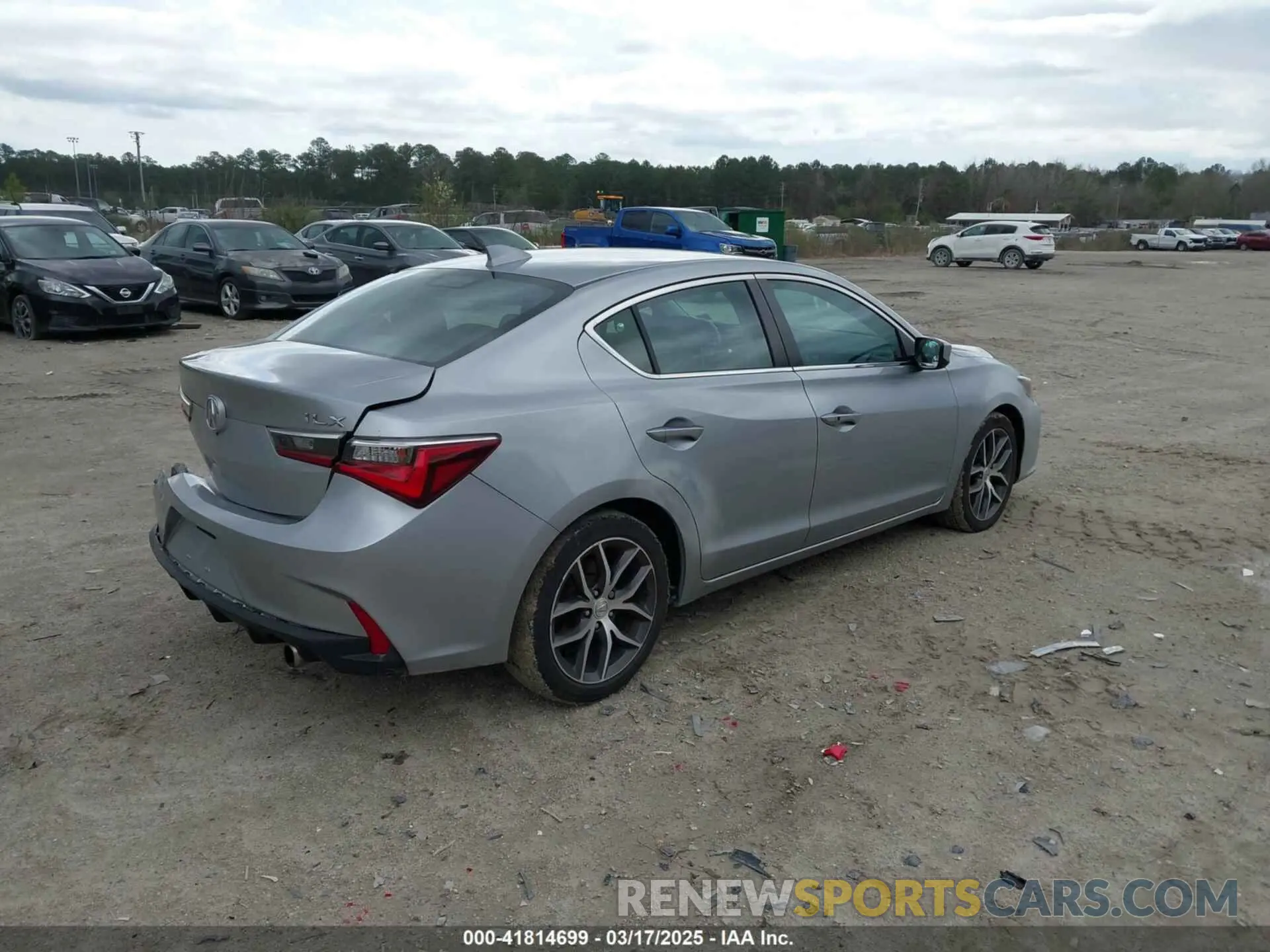 4 Photograph of a damaged car 19UDE2F74LA004006 ACURA ILX 2020