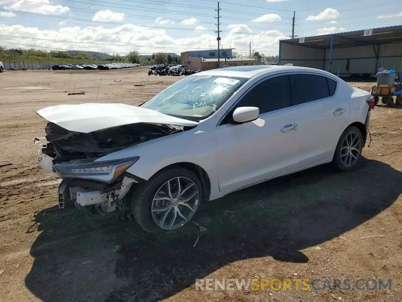 1 Photograph of a damaged car 19UDE2F75LA001051 ACURA ILX 2020