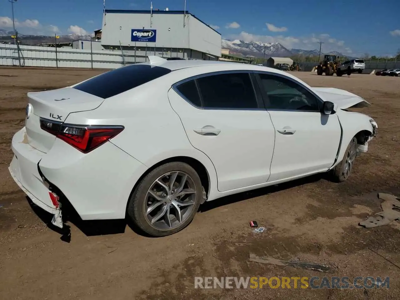 3 Photograph of a damaged car 19UDE2F75LA001051 ACURA ILX 2020