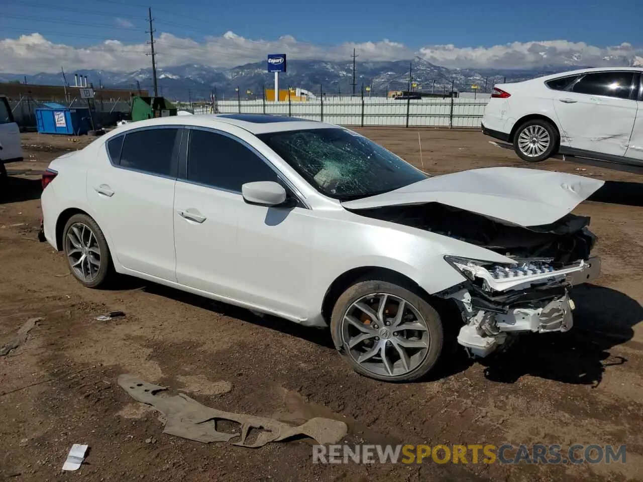 4 Photograph of a damaged car 19UDE2F75LA001051 ACURA ILX 2020