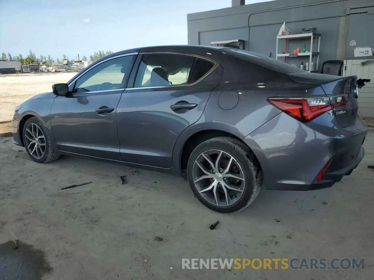 2 Photograph of a damaged car 19UDE2F76LA004606 ACURA ILX 2020