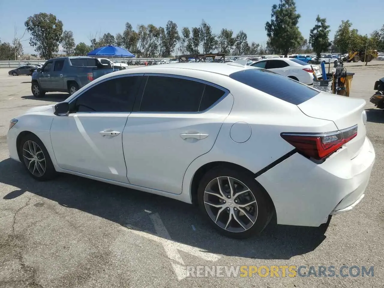 2 Photograph of a damaged car 19UDE2F76LA007053 ACURA ILX 2020