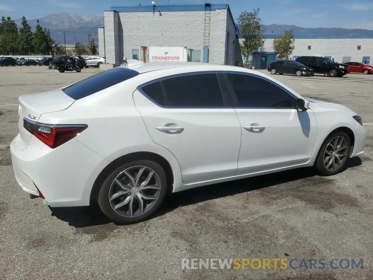 3 Photograph of a damaged car 19UDE2F76LA007053 ACURA ILX 2020