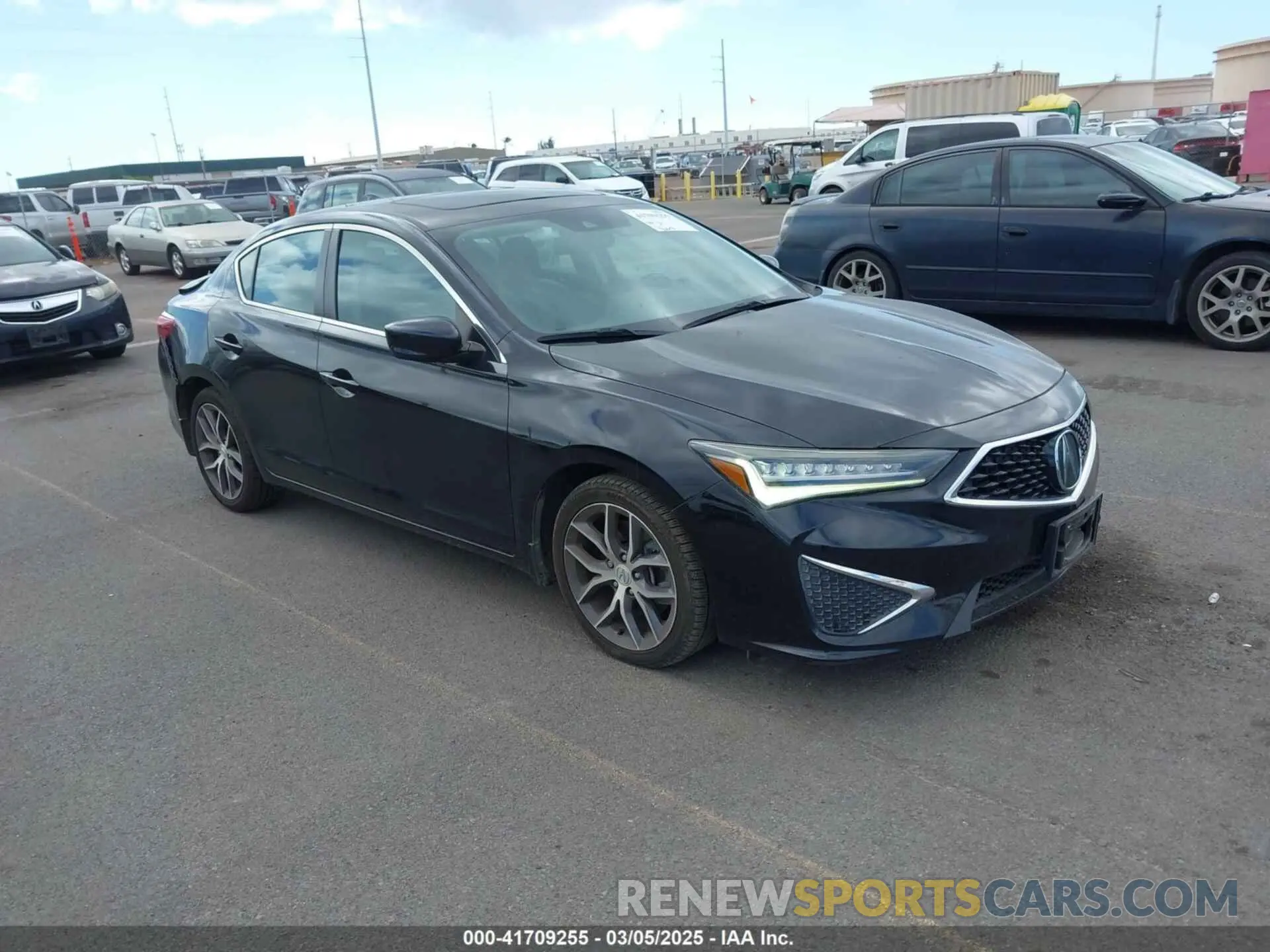 1 Фотография поврежденного автомобиля 19UDE2F78LA007717 ACURA ILX 2020