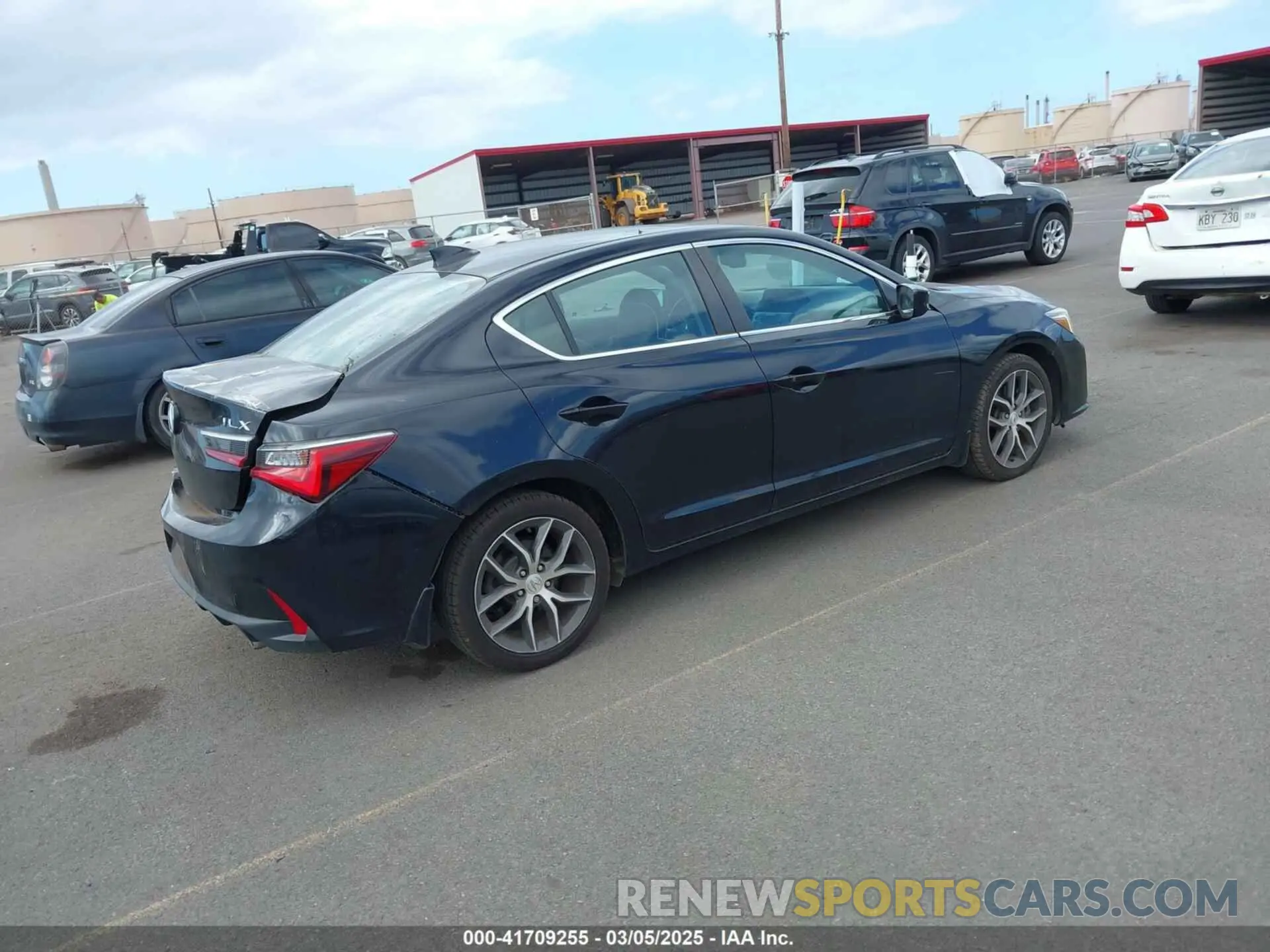 4 Фотография поврежденного автомобиля 19UDE2F78LA007717 ACURA ILX 2020