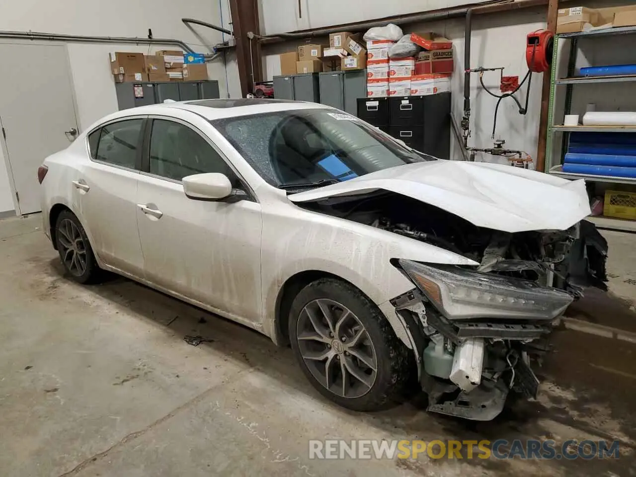 4 Фотография поврежденного автомобиля 19UDE2F78LA801083 ACURA ILX 2020
