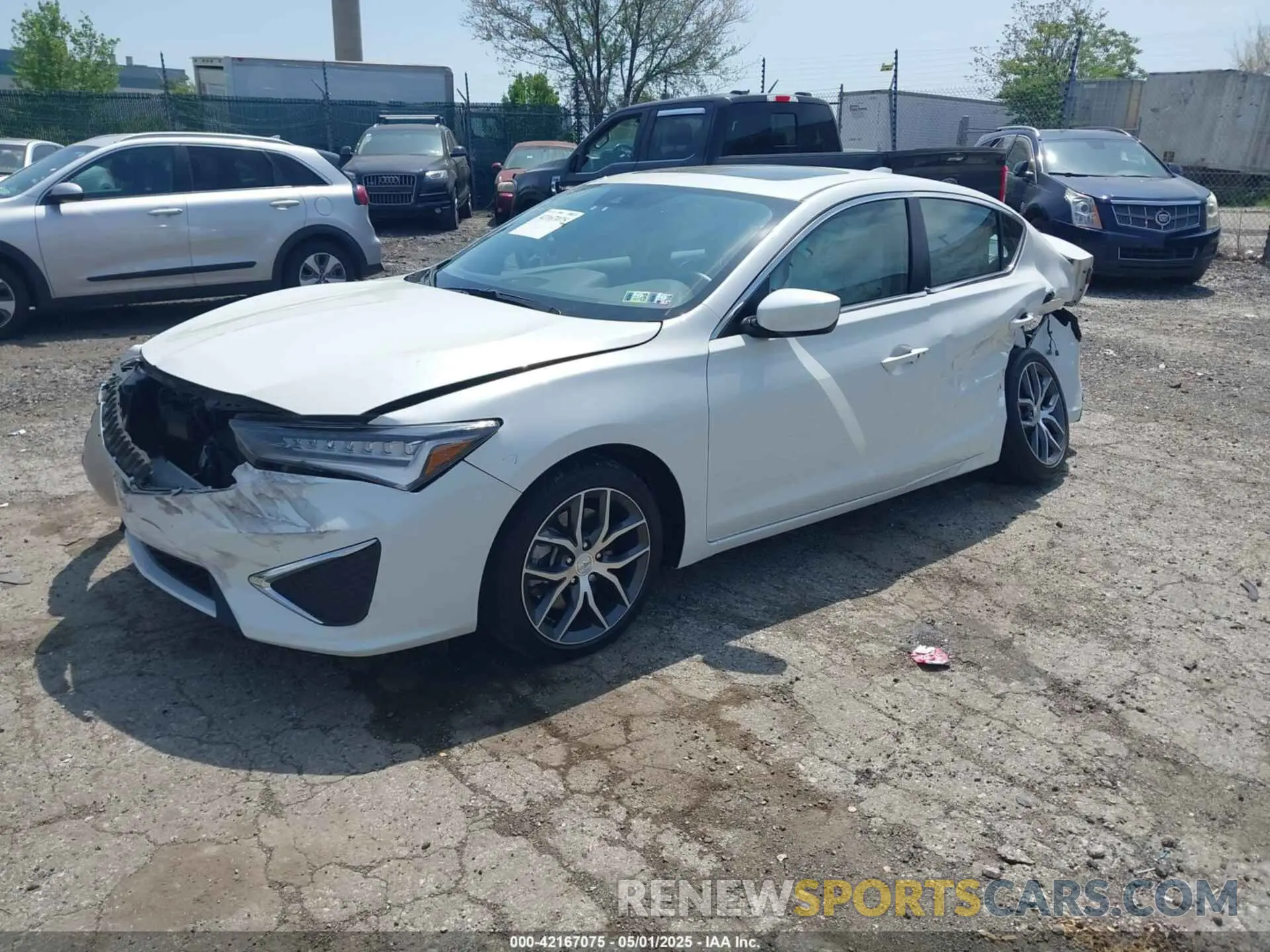 2 Фотография поврежденного автомобиля 19UDE2F79LA001599 ACURA ILX 2020